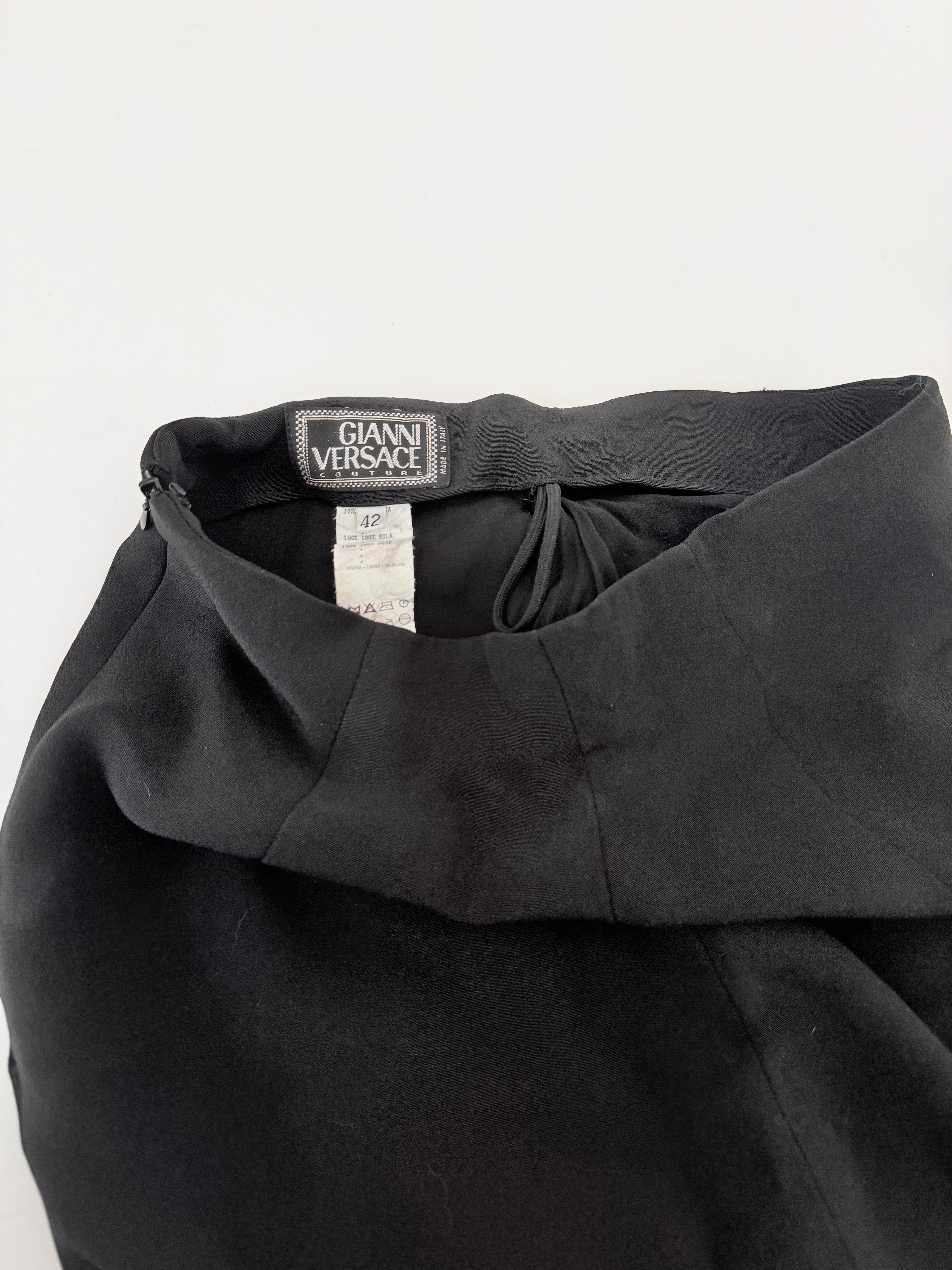 Gianni Versace Couture Fitted Column Skirt