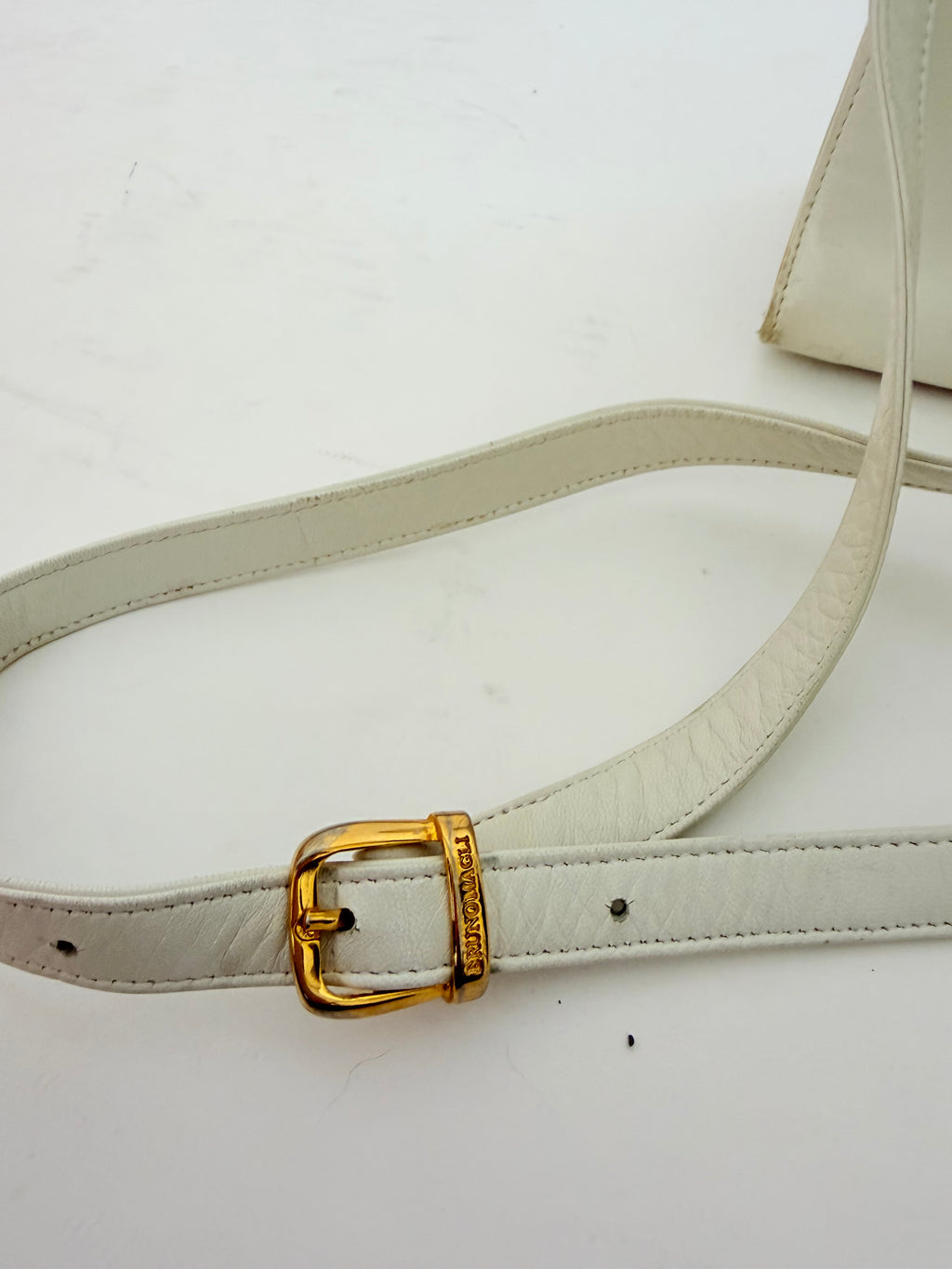 Bruno Magli Logo Clasp Cross-Body Bag