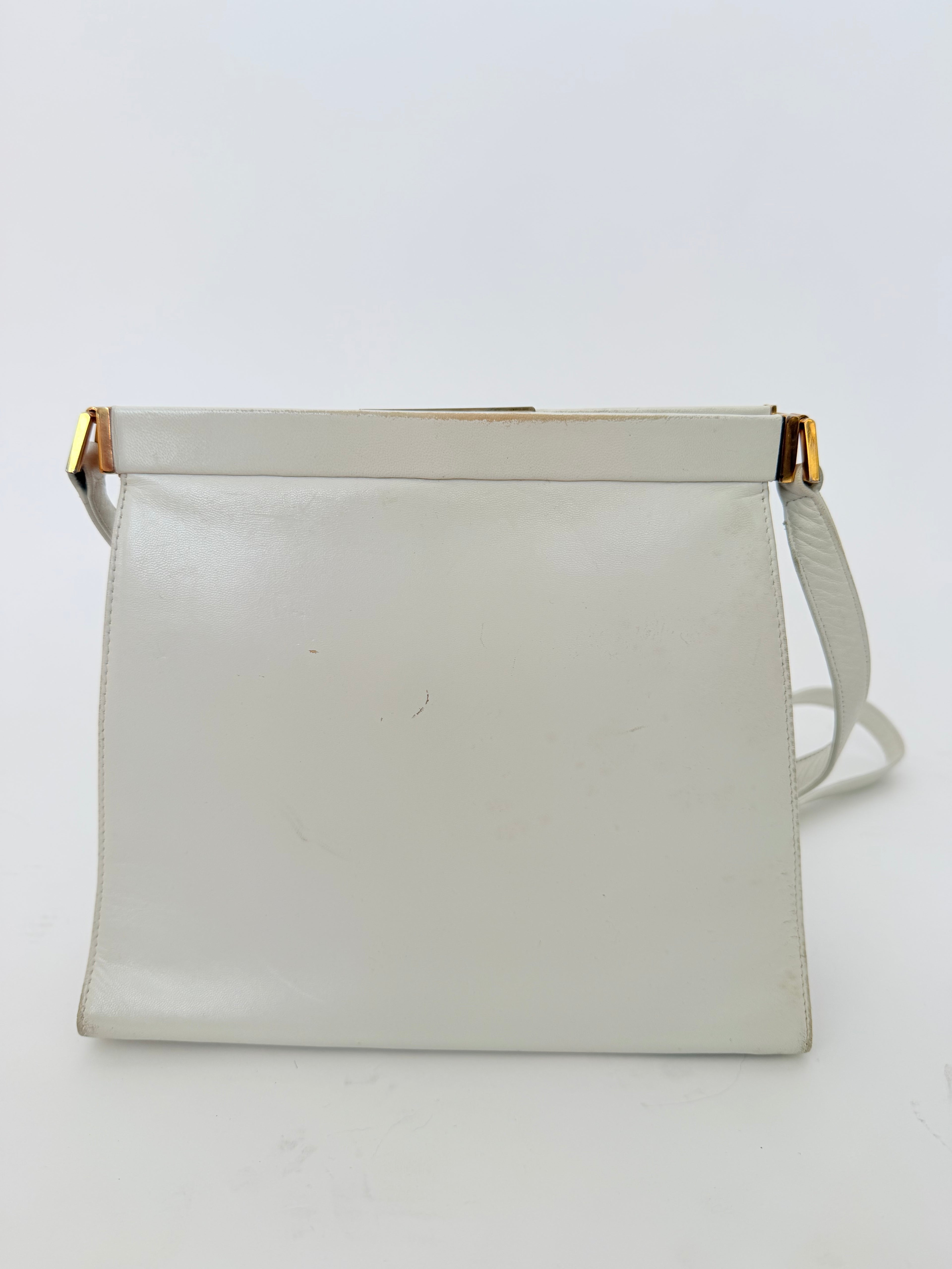 Bruno Magli Logo Clasp Cross-Body Bag