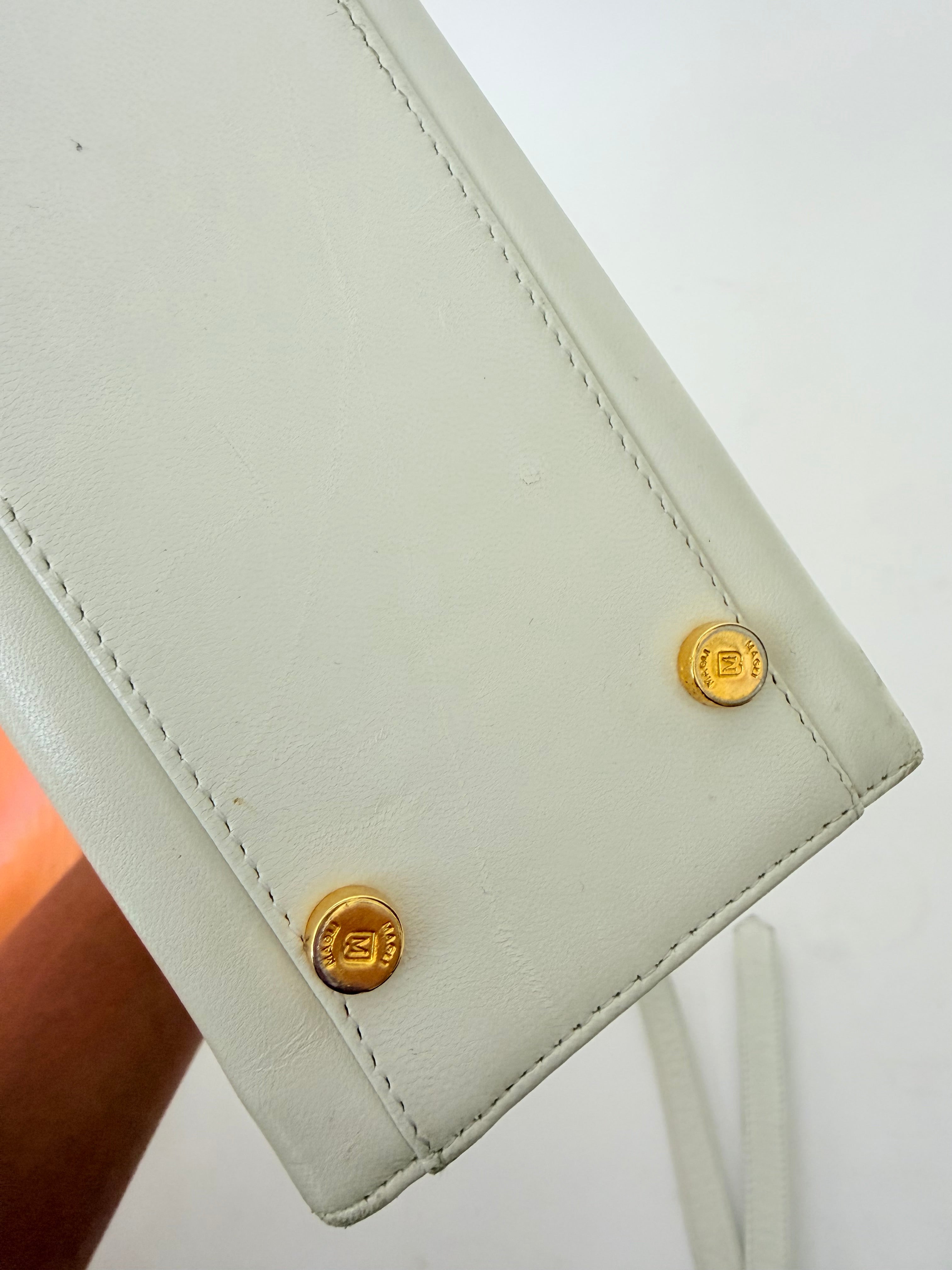 Bruno Magli Logo Clasp Cross-Body Bag