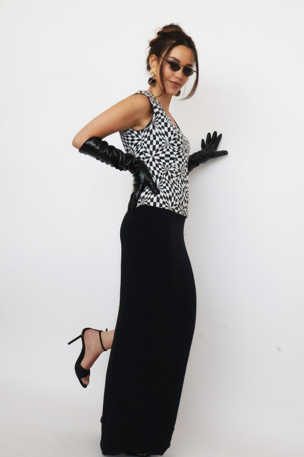 Gianni Versace Couture Fitted Column Skirt