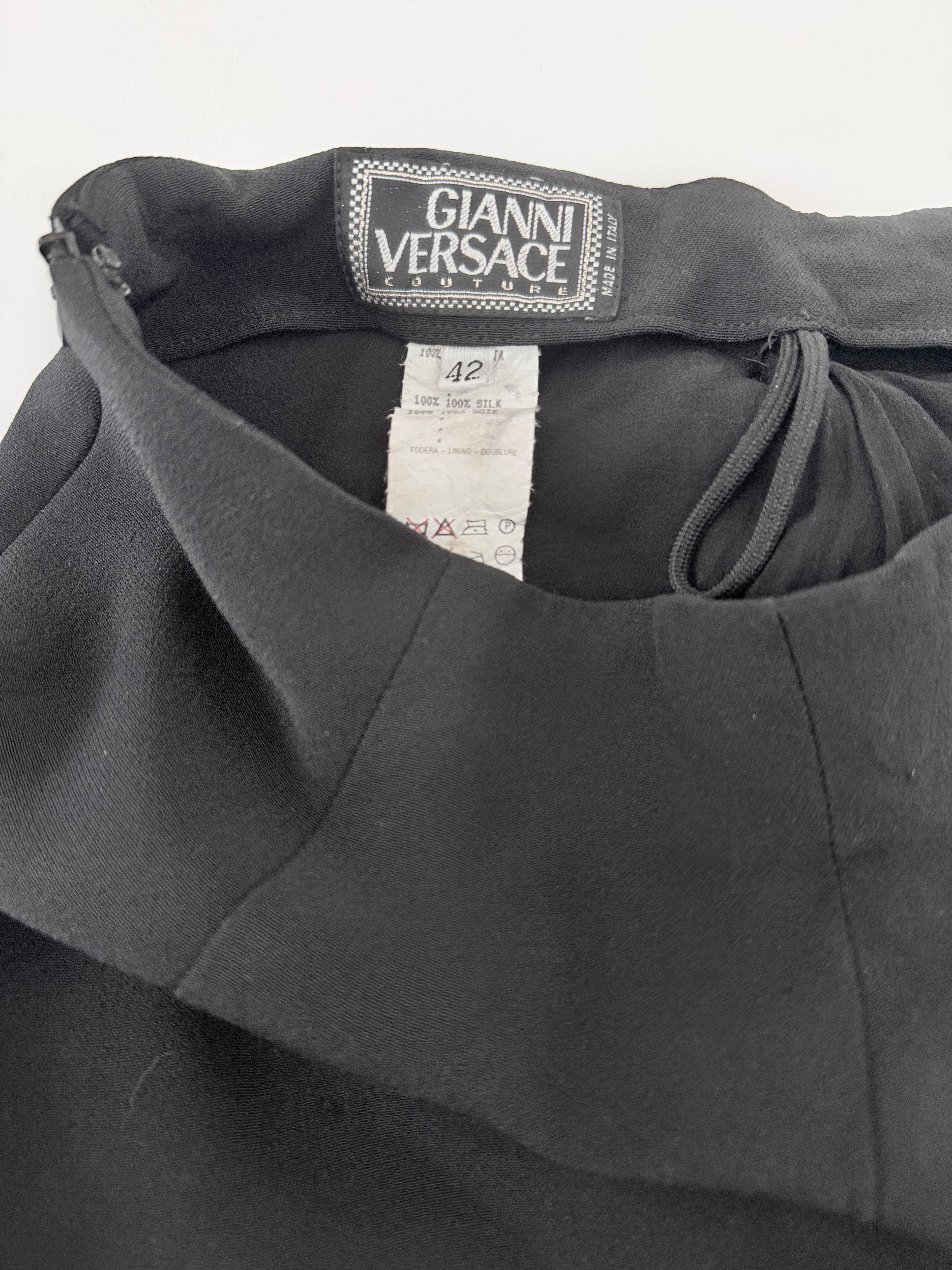 Gianni Versace Couture Fitted Column Skirt