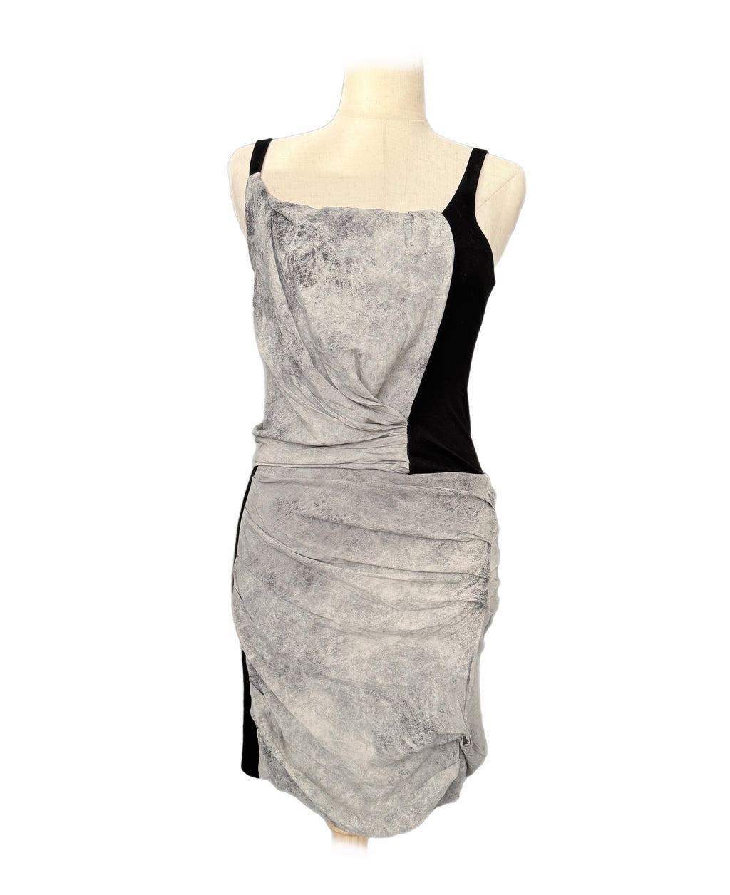 Helmut Lang Assymetrical Body-Con Dress