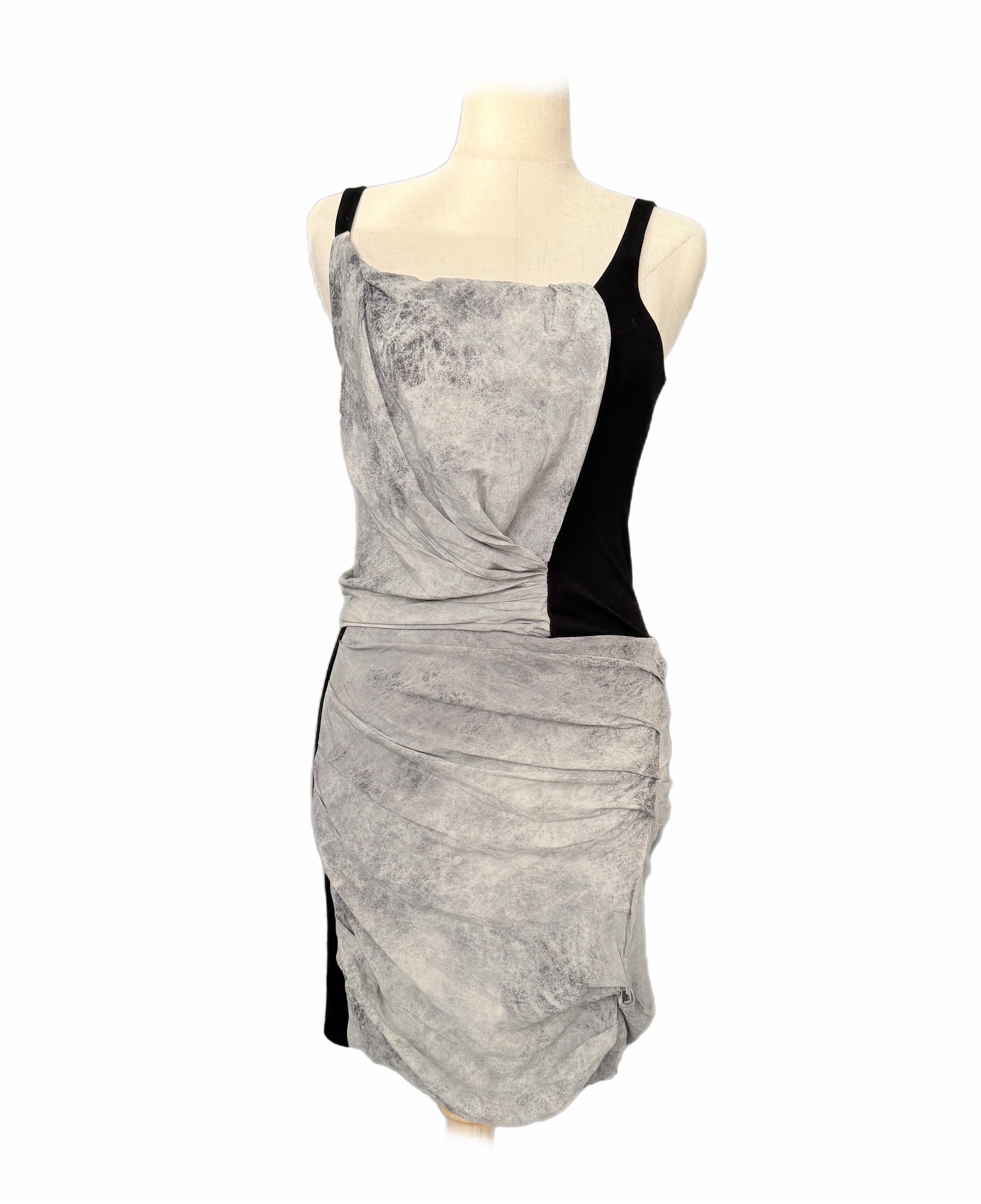 Helmut Lang Assymetrical Body-Con Dress