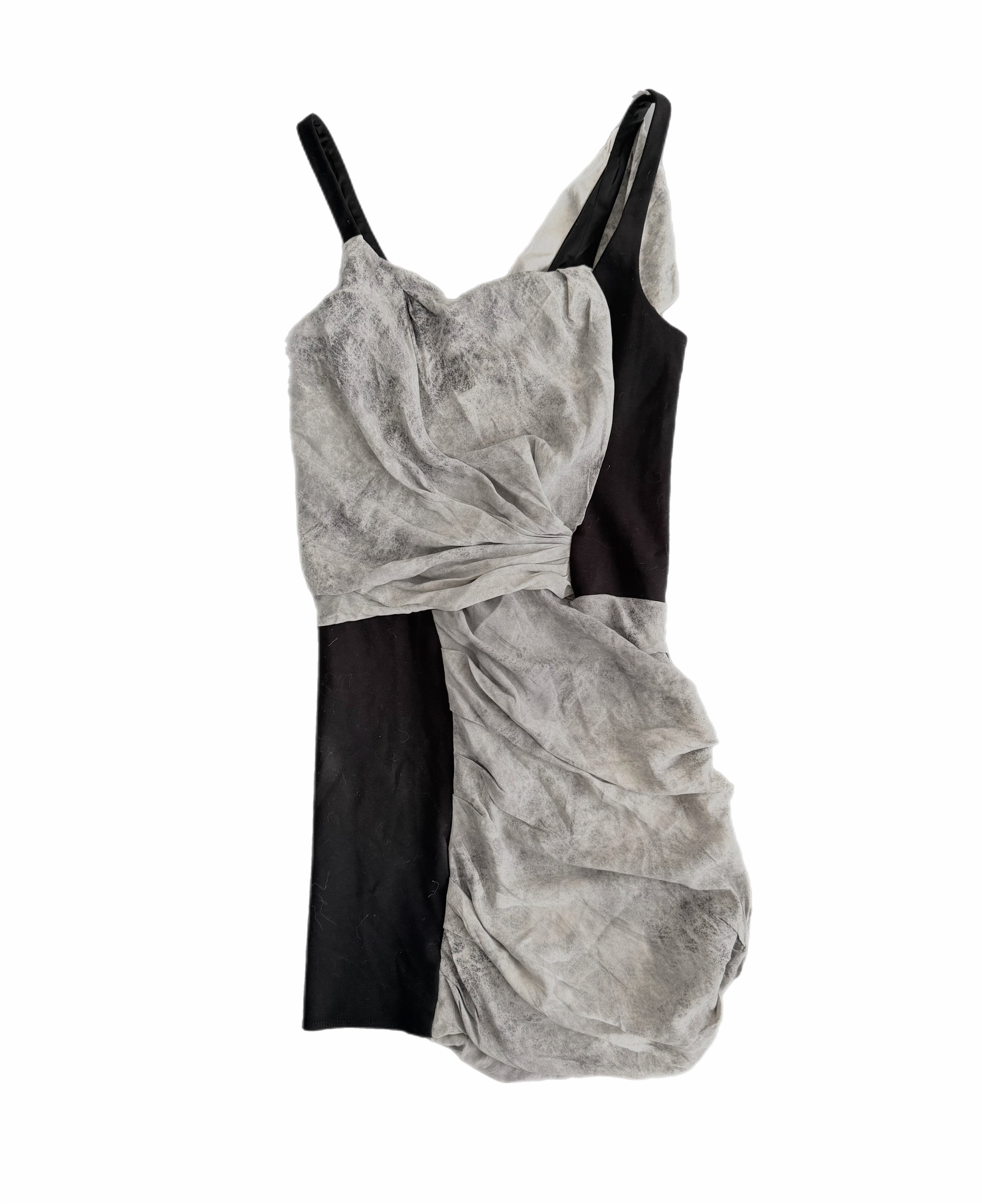 Helmut Lang Assymetrical Body-Con Dress
