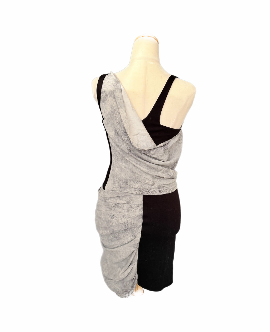 Helmut Lang Assymetrical Body-Con Dress