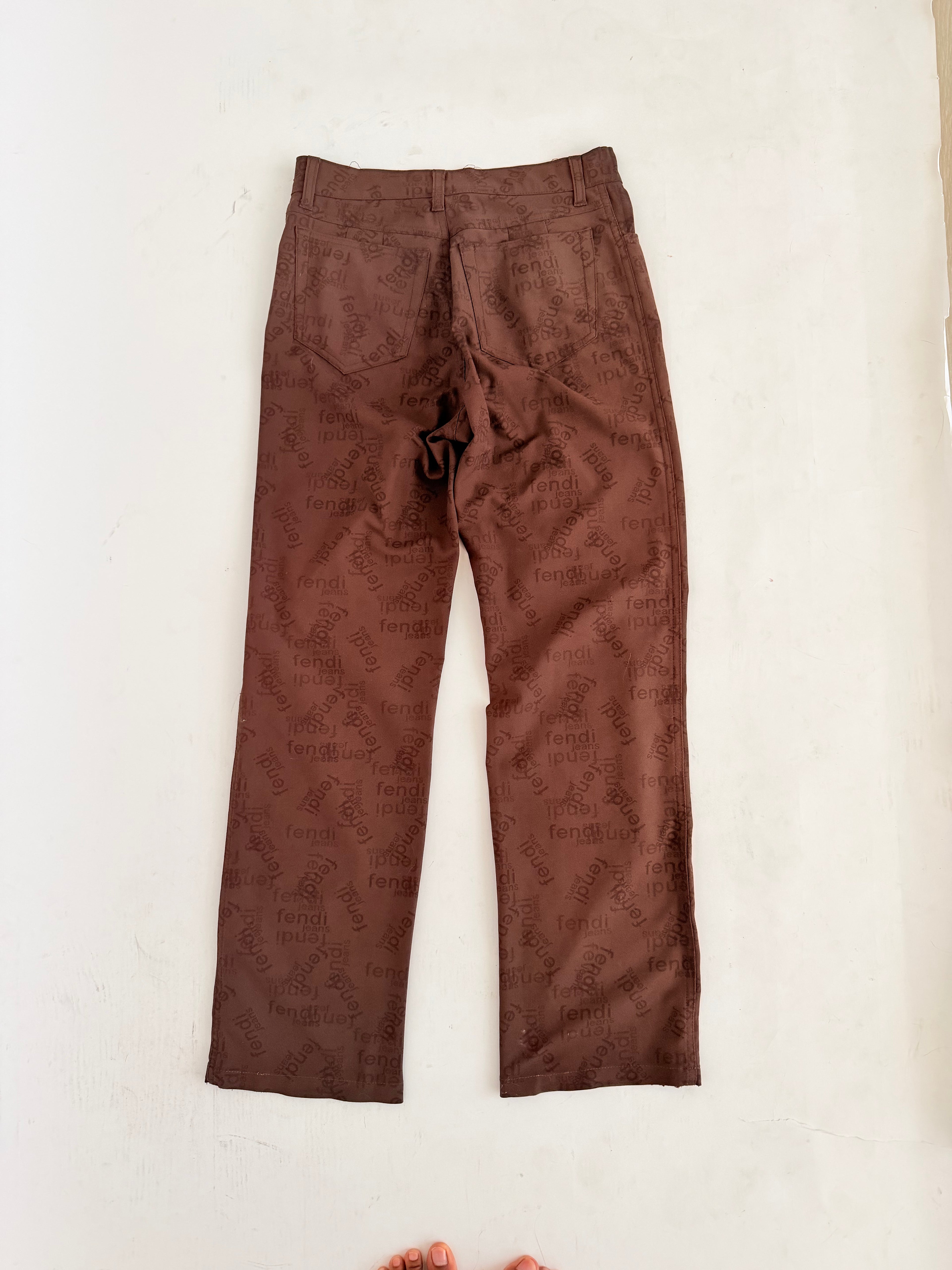 Fendi Monogram Trousers size 36