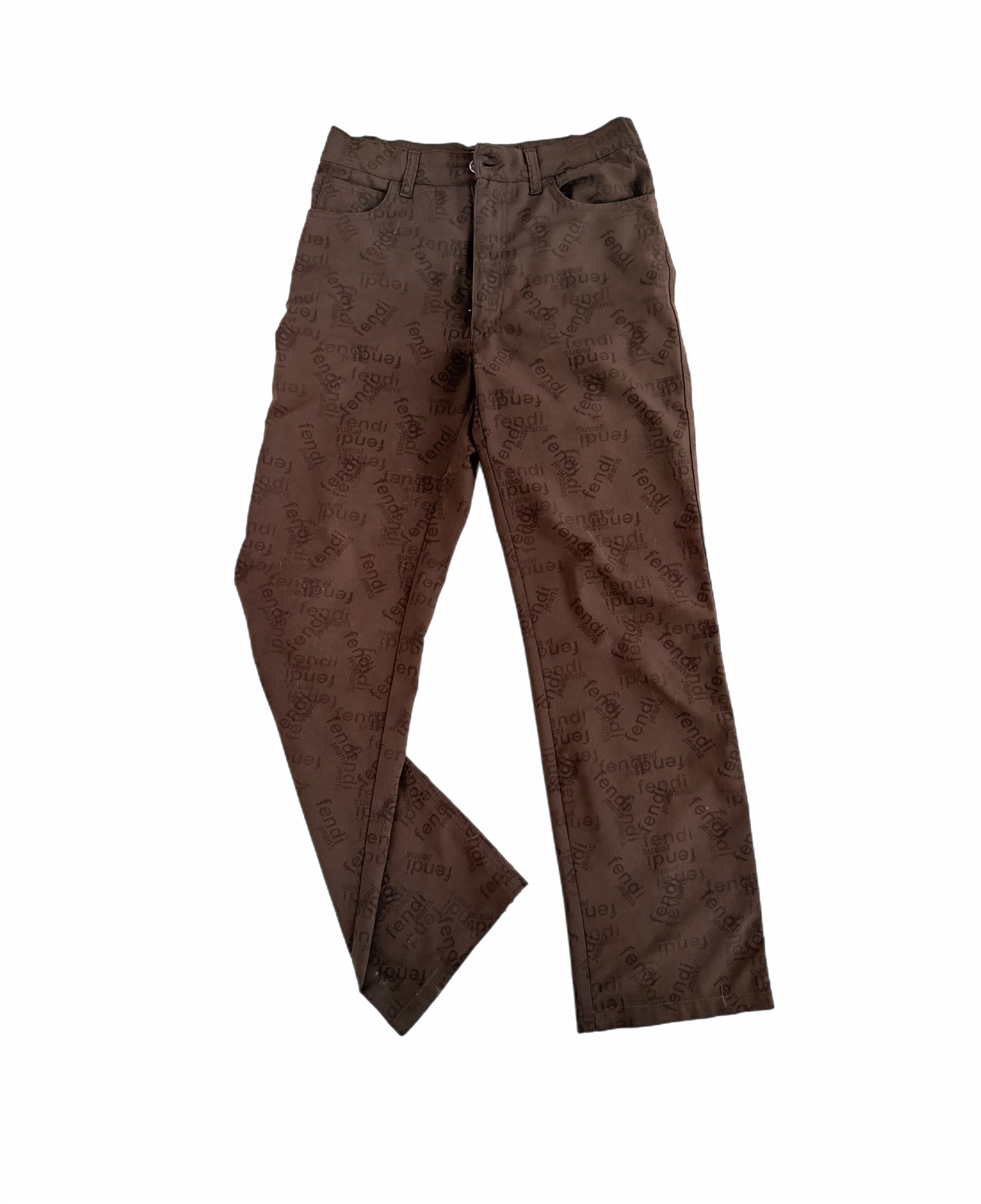 Fendi Monogram Trousers size 36