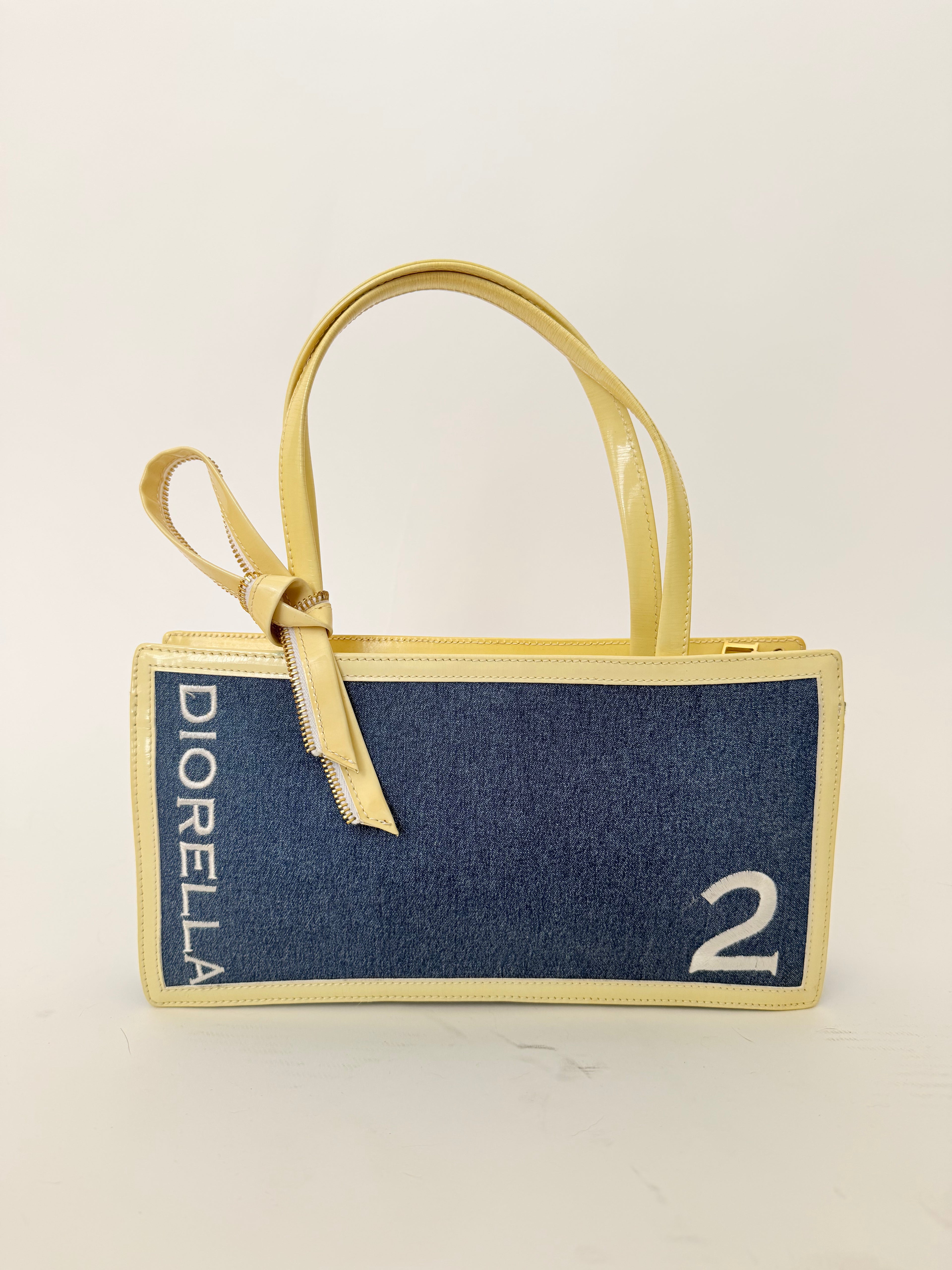Diorella Denim PVC Dior Bag