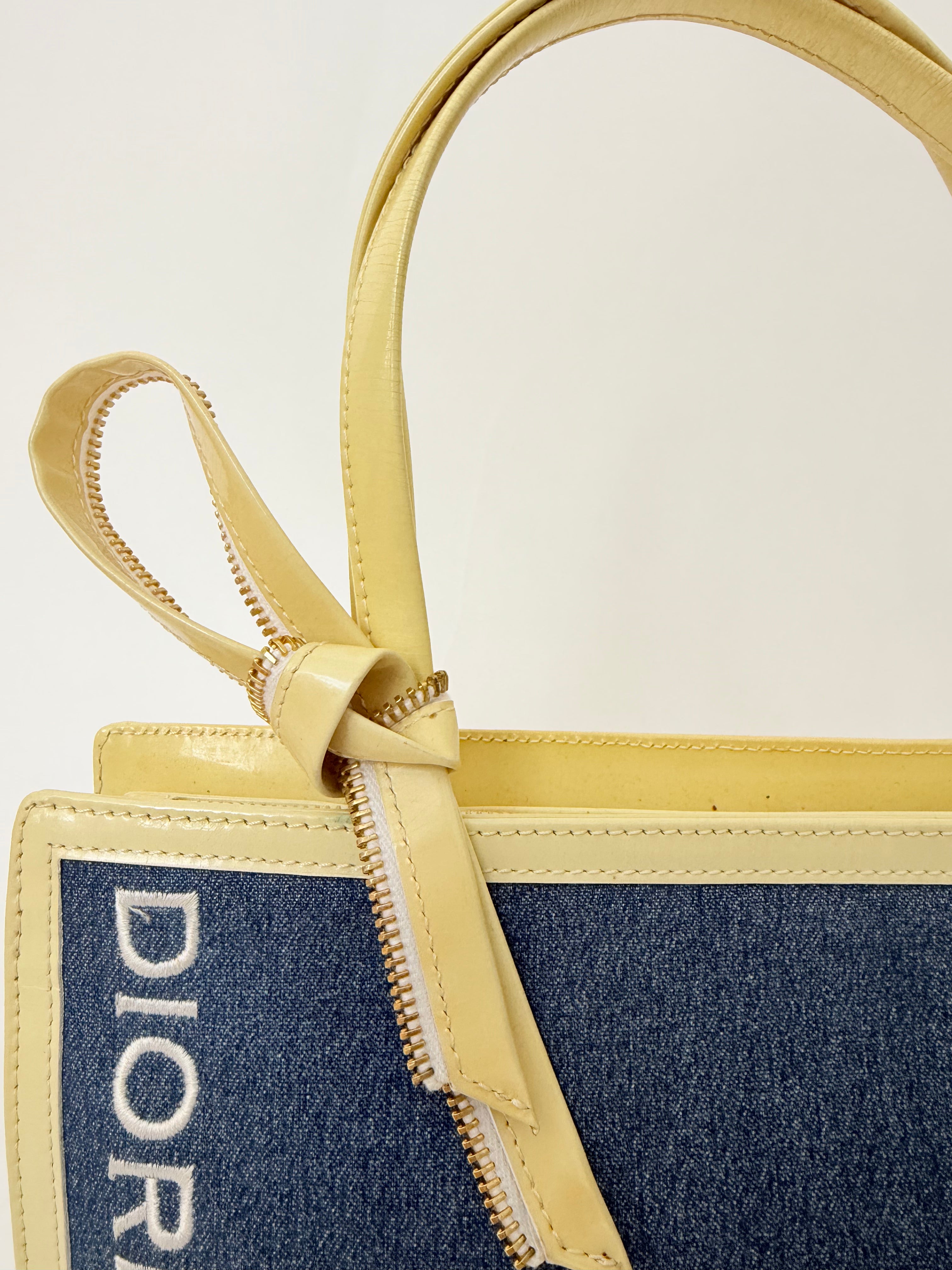 Diorella Denim PVC Dior Bag