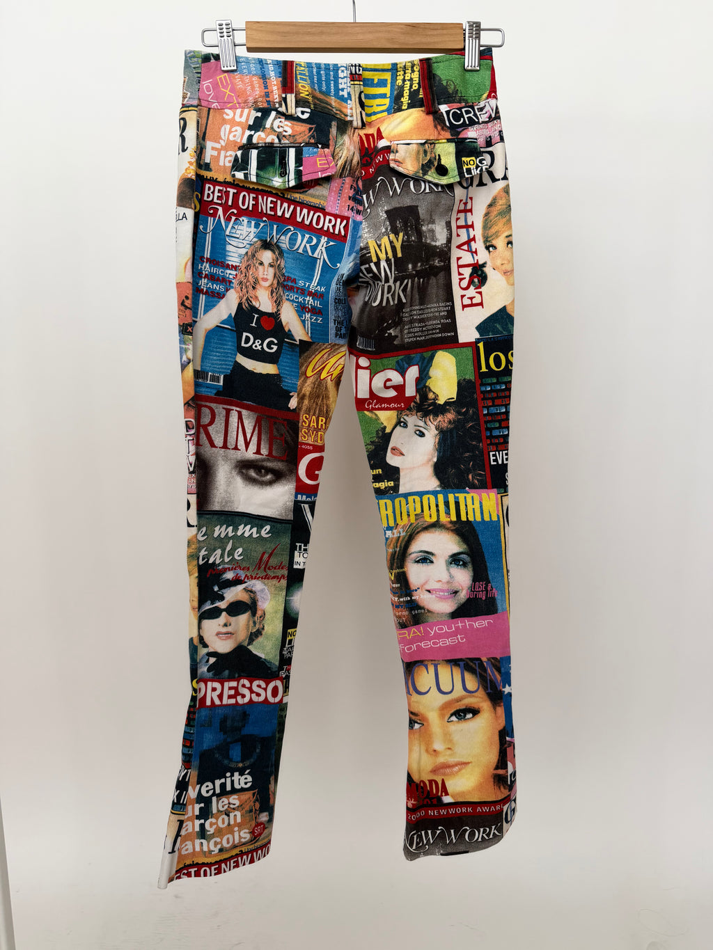 Dolce and Gabbana Magazine Cover Pants size 26
