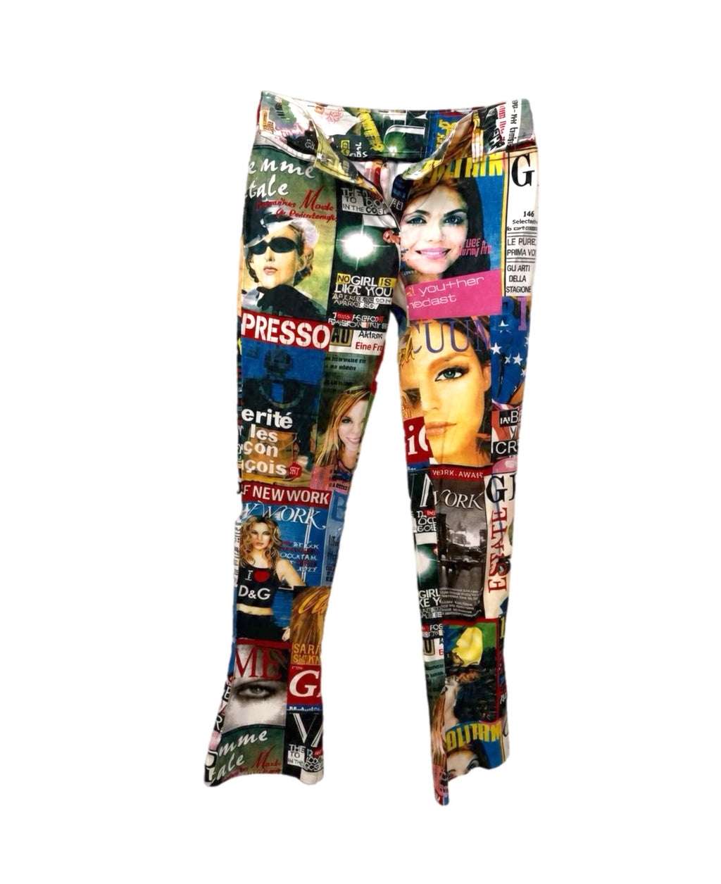 Dolce and Gabbana Magazine Cover Pants size 26