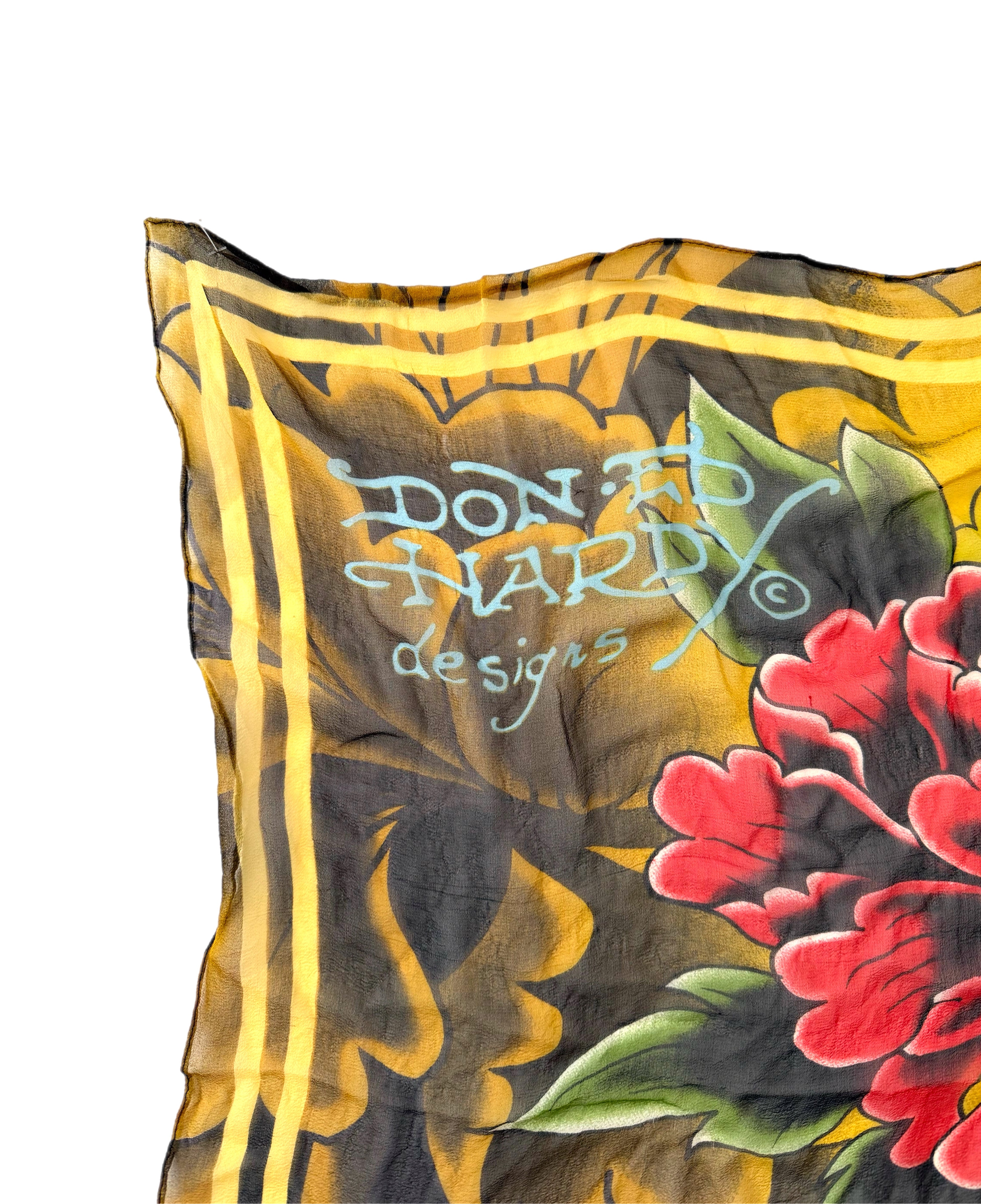 Ed Hardy Chiffon Scarf