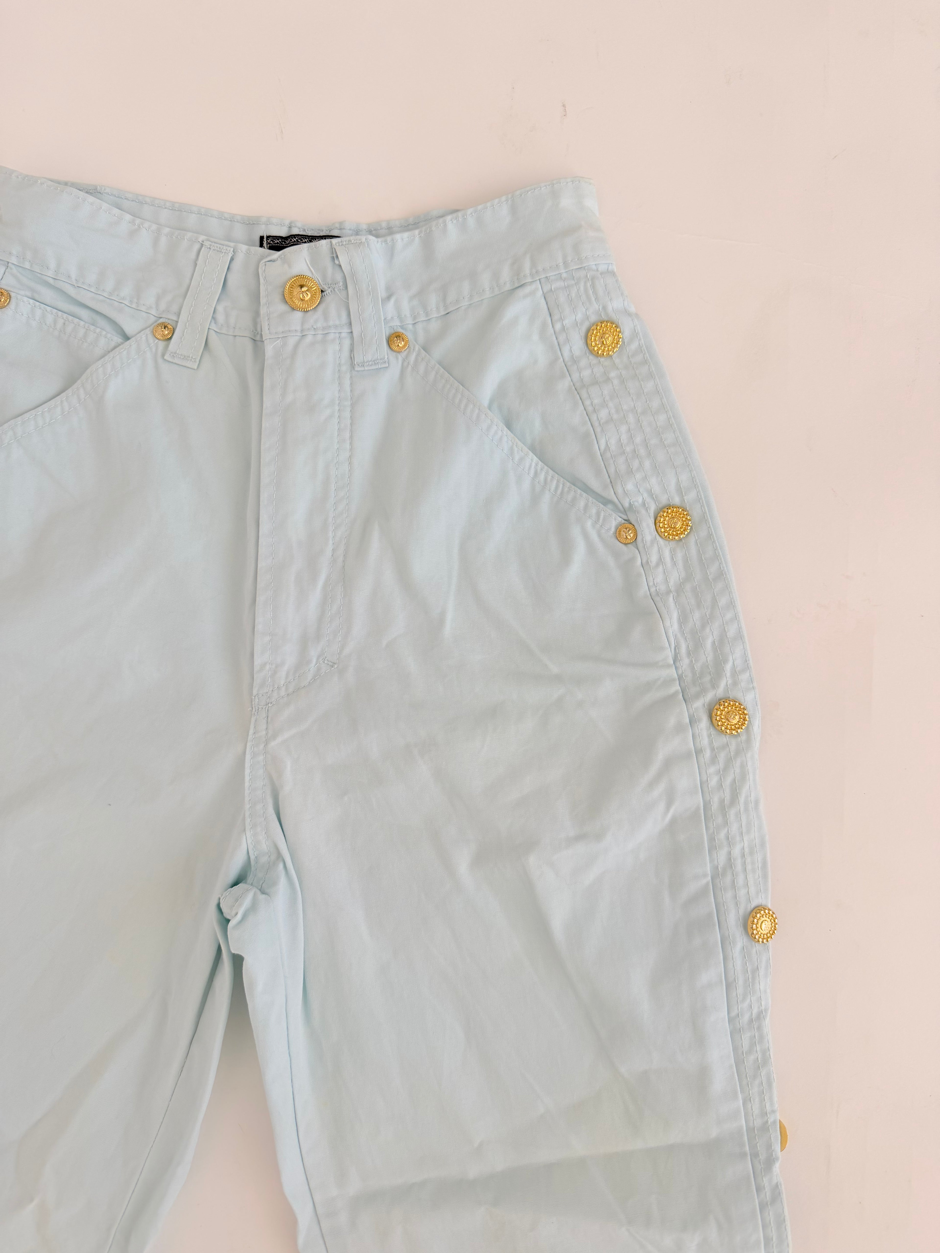 Versace Jeans Couture size 24 Light Blue Pants