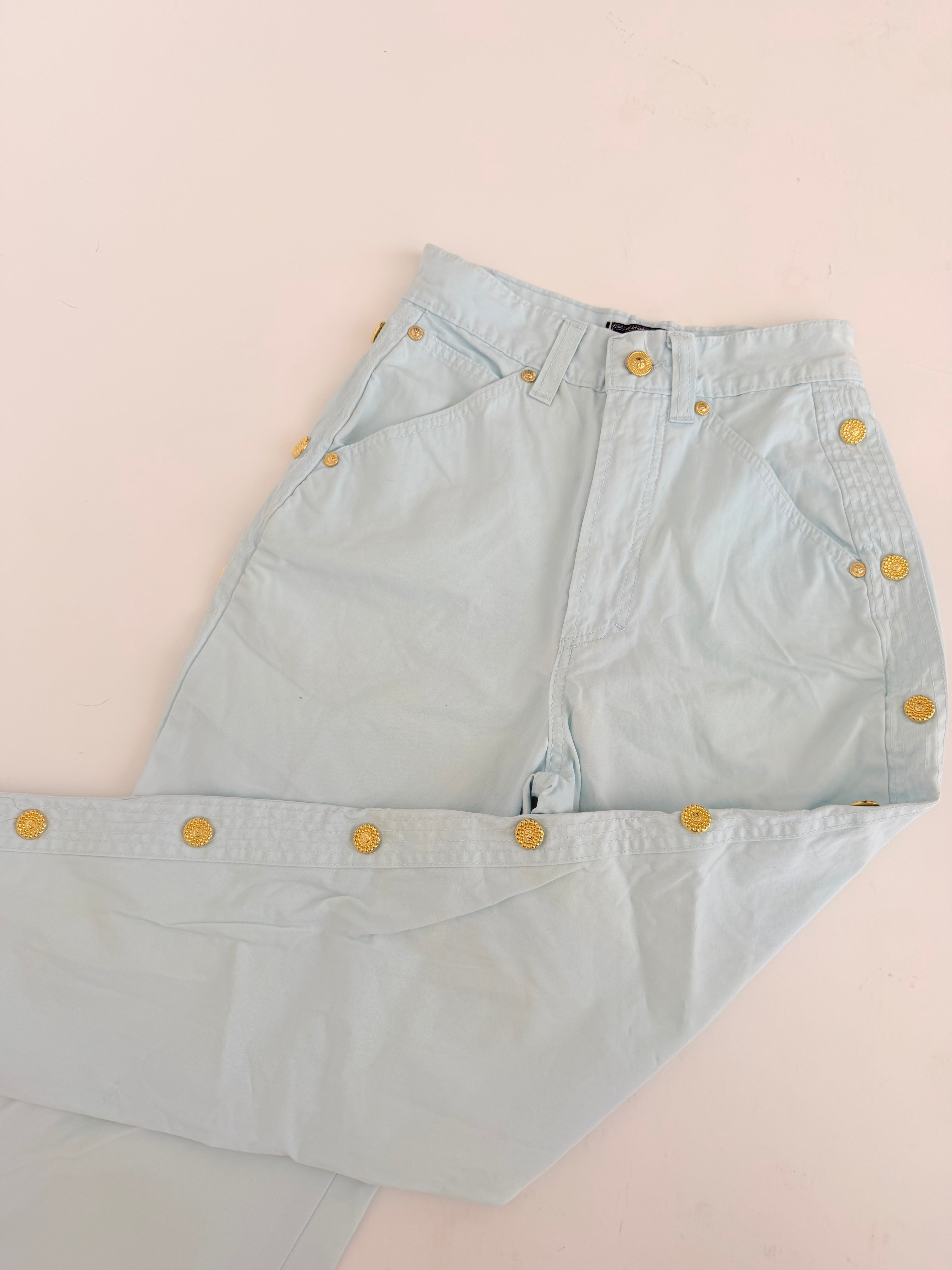 Versace Jeans Couture size 24 Light Blue Pants