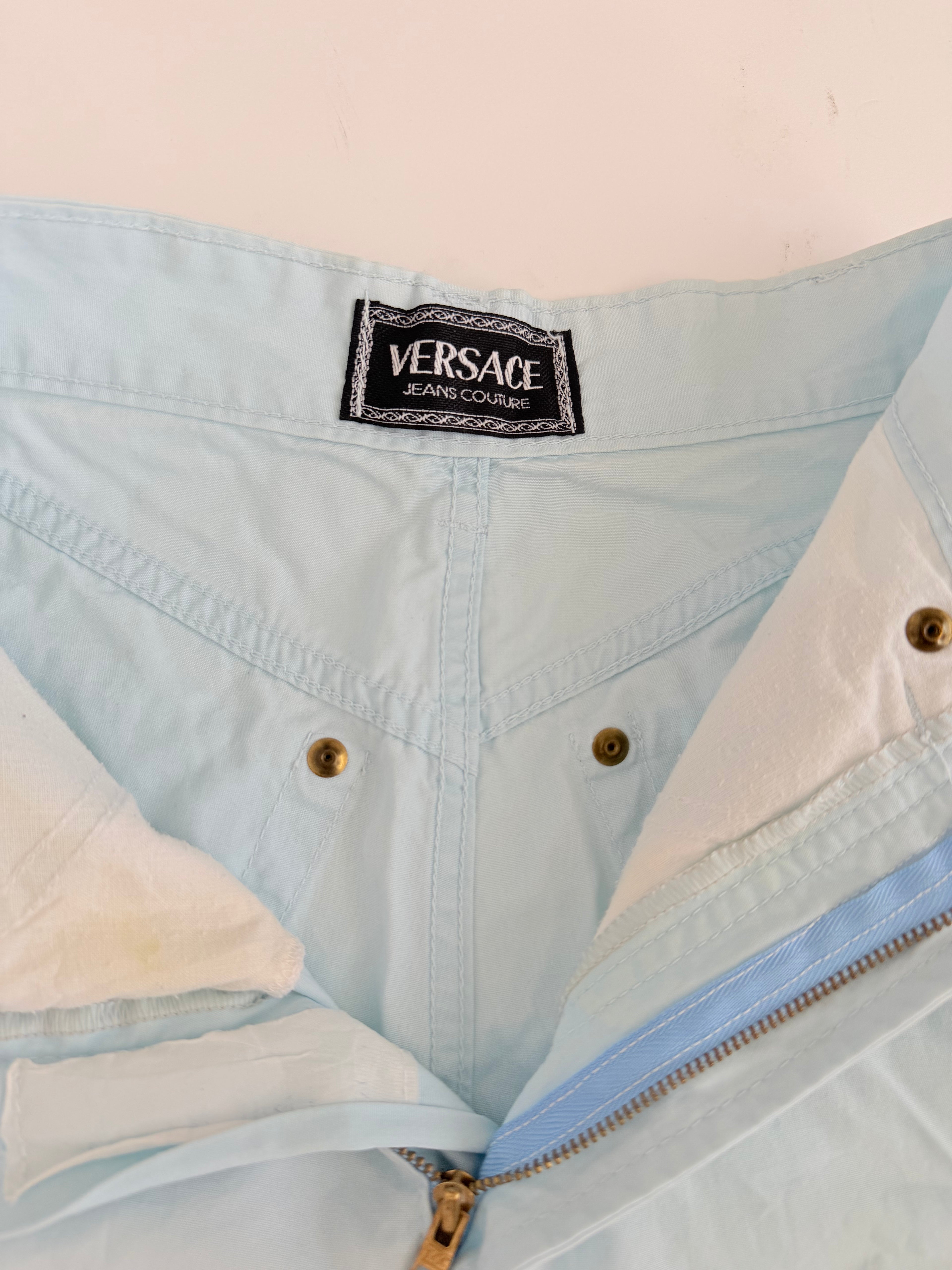 Versace Jeans Couture size 24 Light Blue Pants