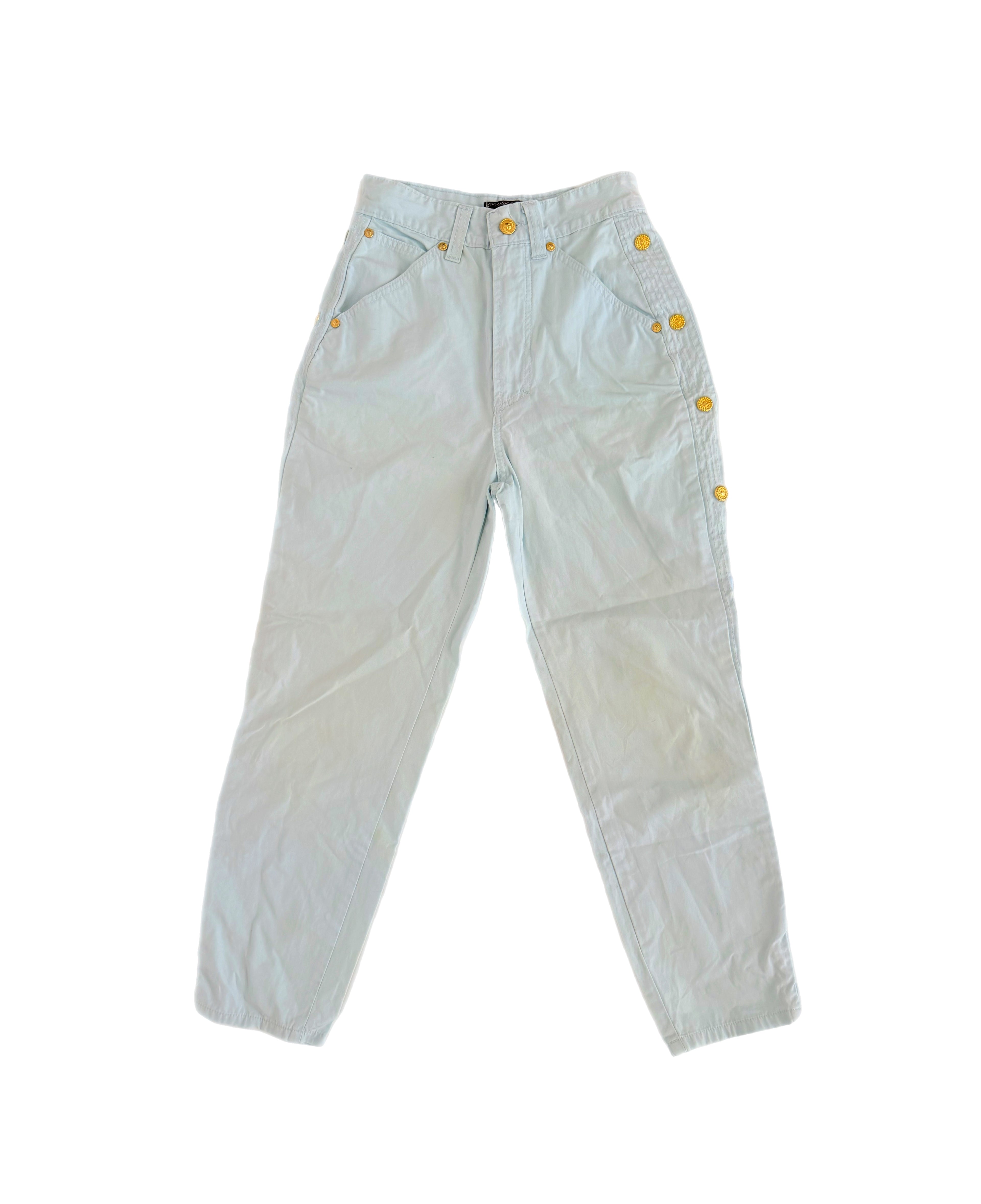 Versace Jeans Couture size 24 Light Blue Pants