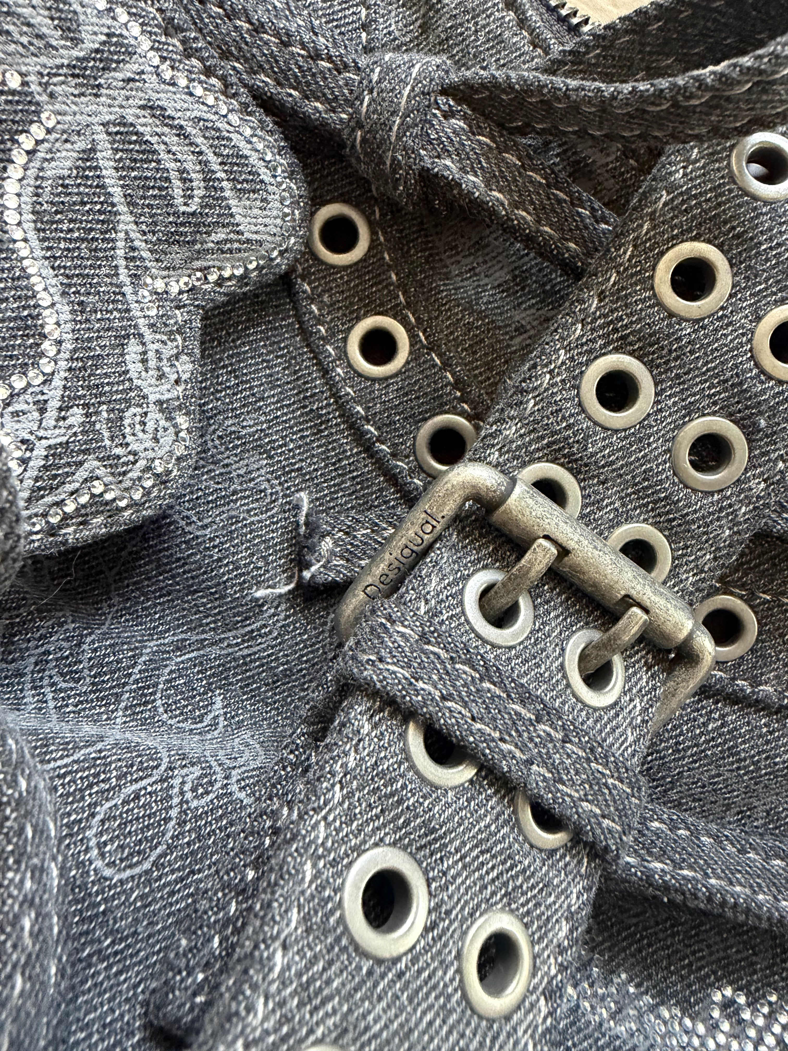 Desigual x Marie Escote Denim Handbag