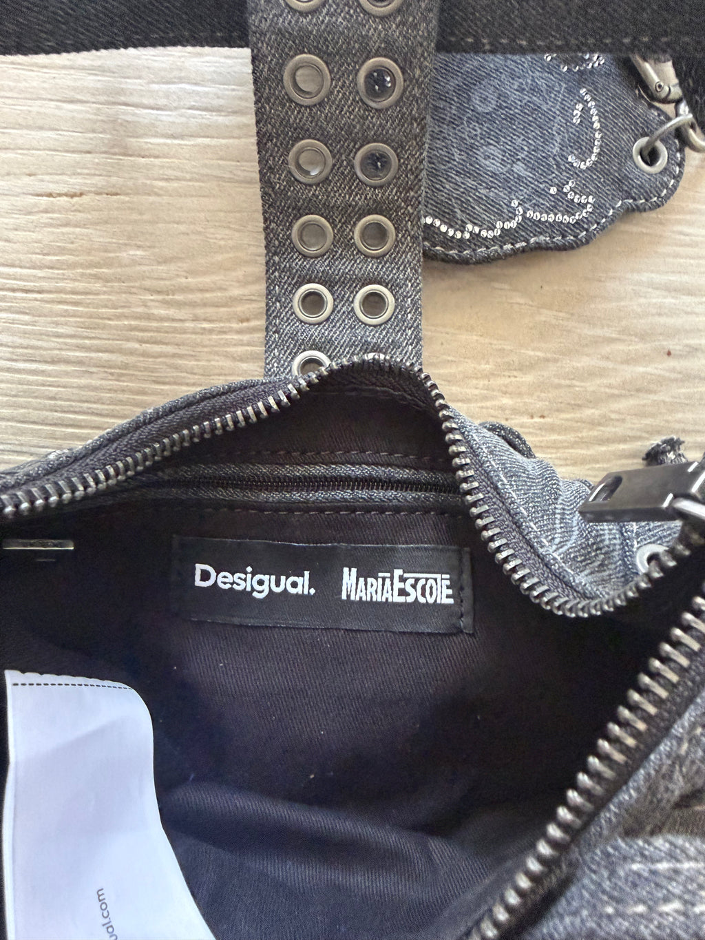 Desigual x Marie Escote Denim Handbag