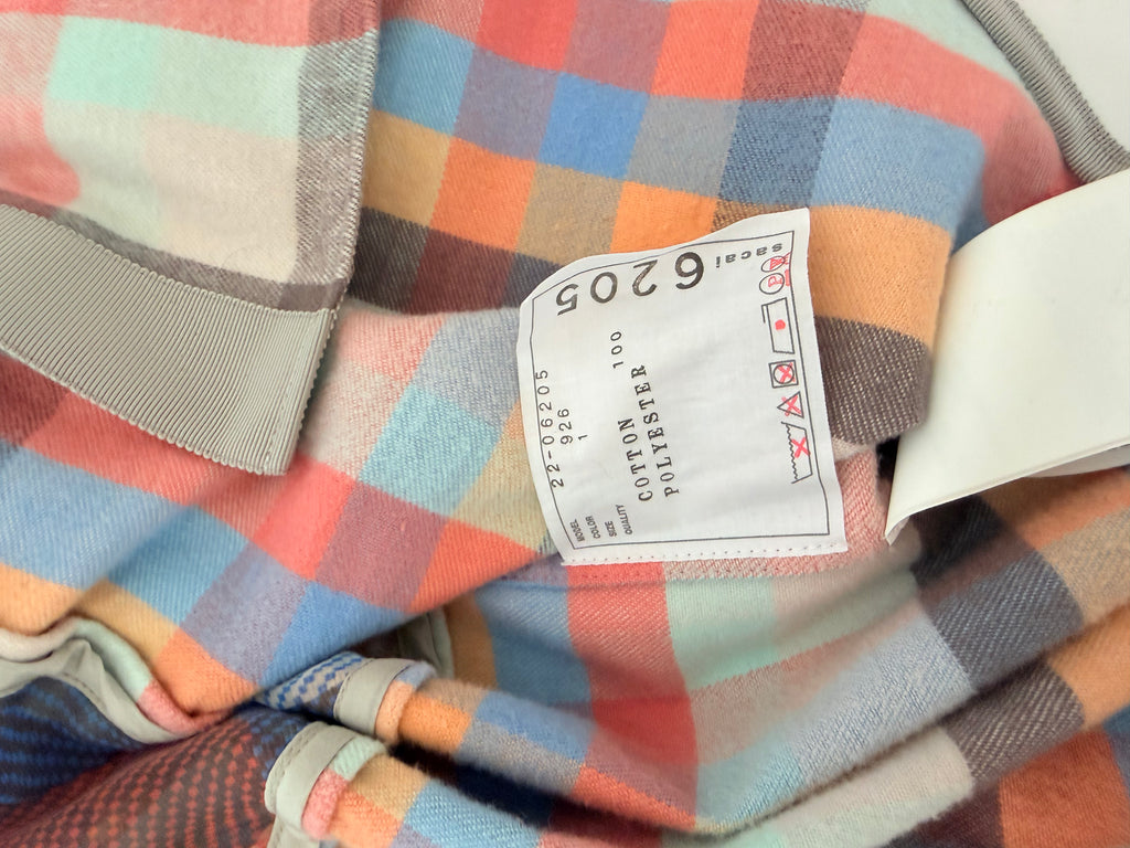 Sacai Multi-Fabric Flannel Shirt size S/M
