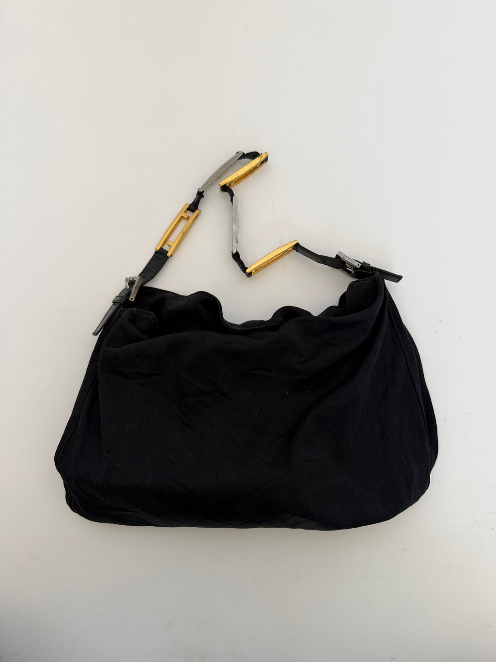 Fendi FF Chain Hobo Bag