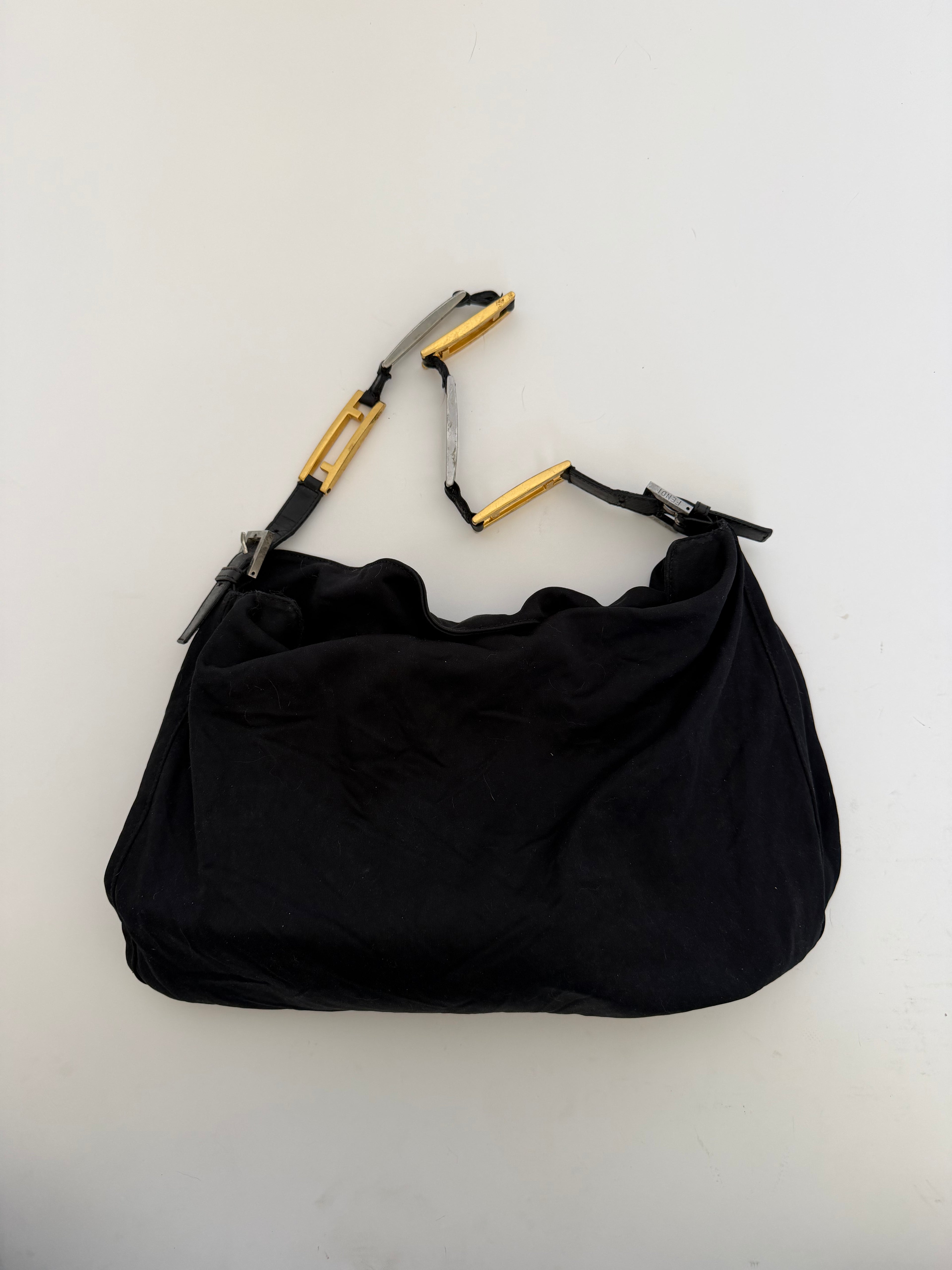 Fendi FF Chain Hobo Bag