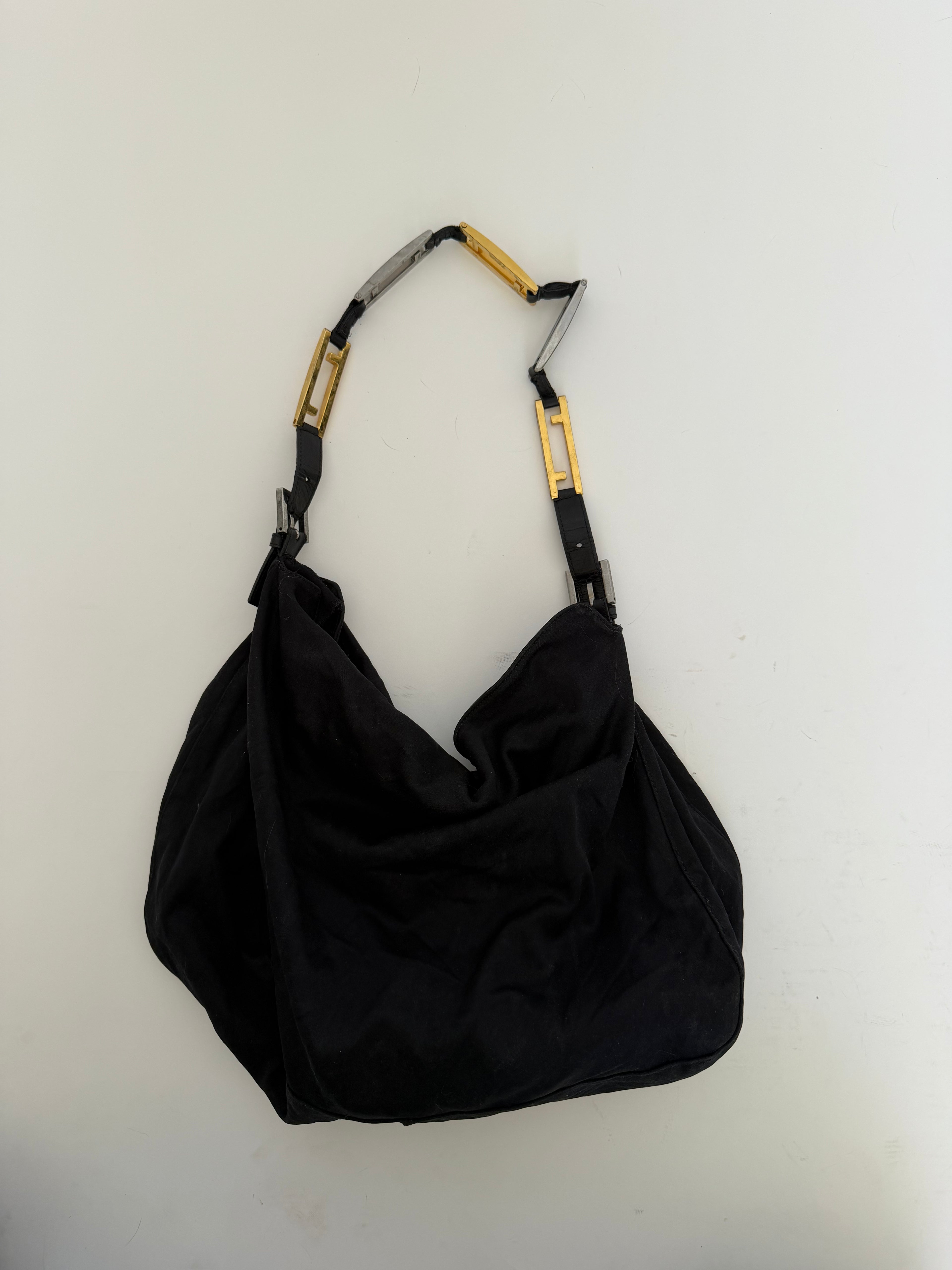 Fendi FF Chain Hobo Bag
