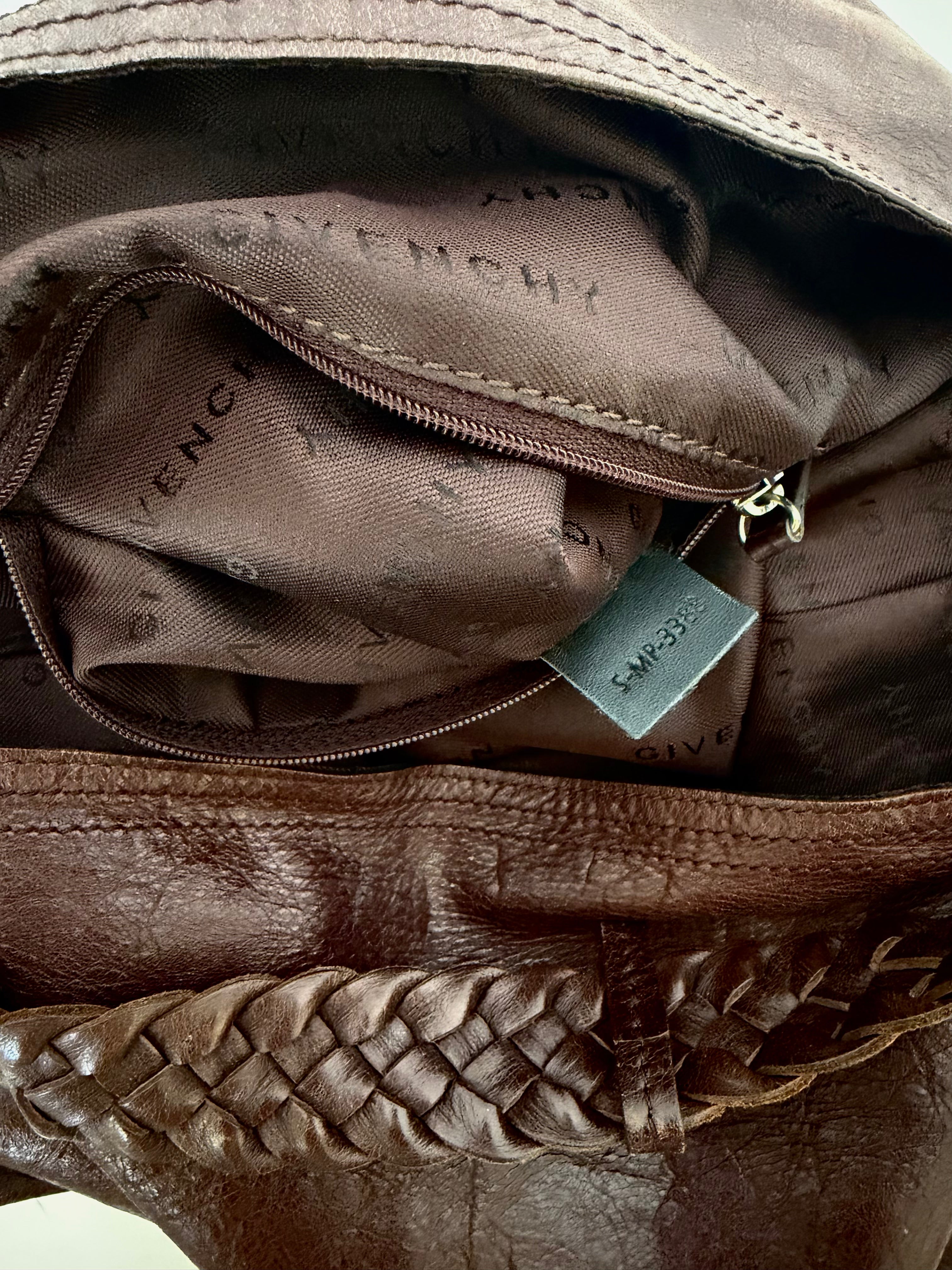 Givenchy Moon Cut Out Hobo Bag in Brown