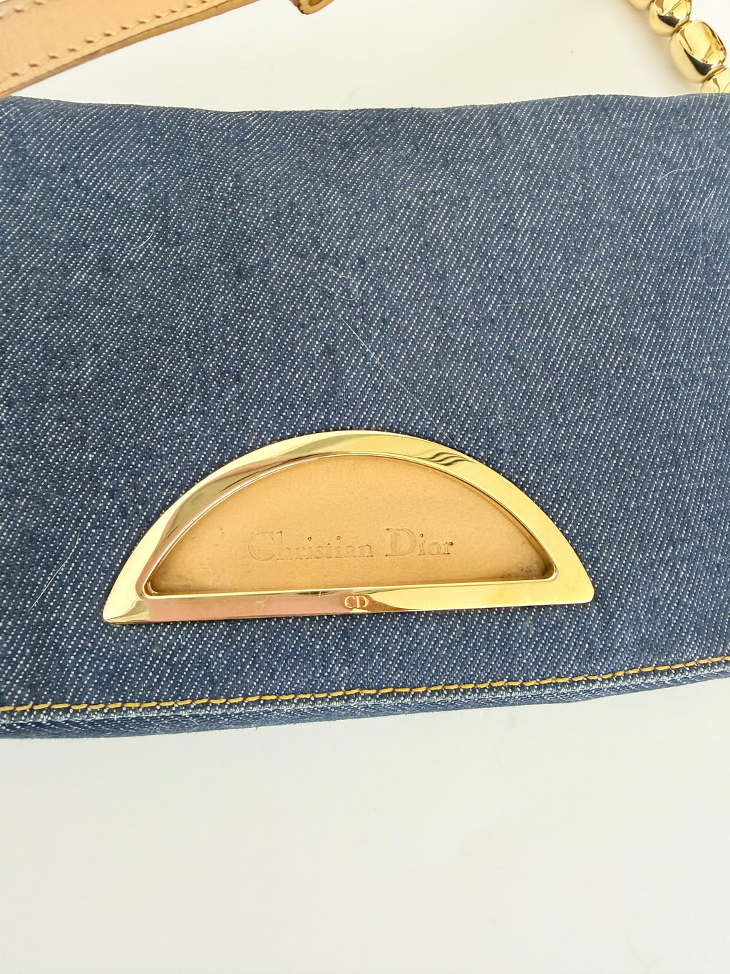 Christian Dior Malice Denim Handbag