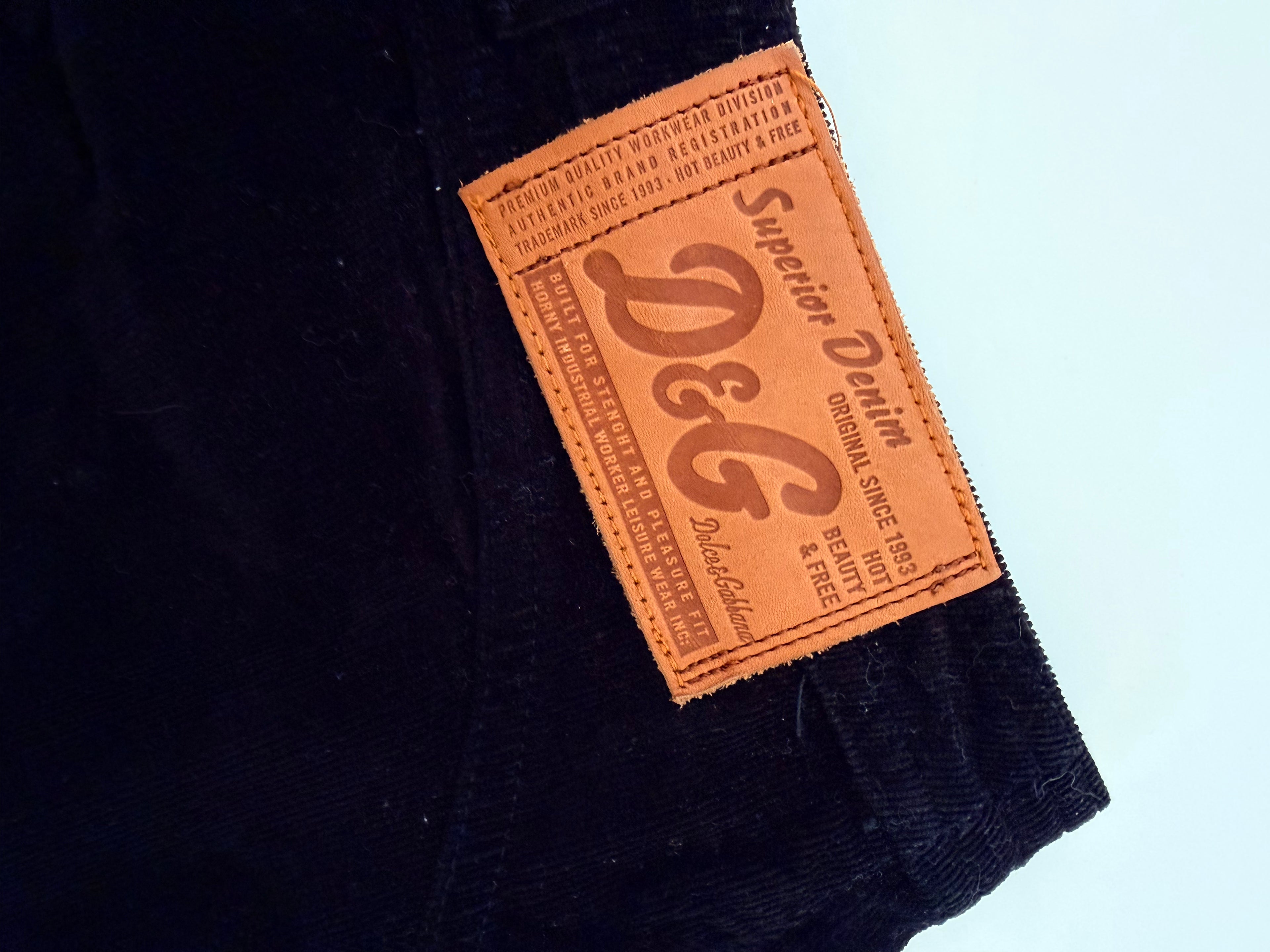 Dolce and Gabbana Corduroy Short Skirt