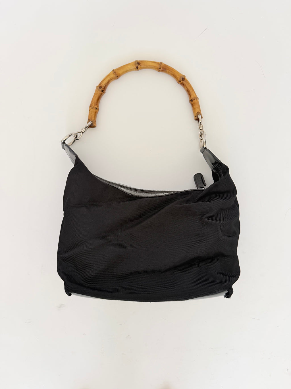 Gucci Bamboo Handle Hobo Bag