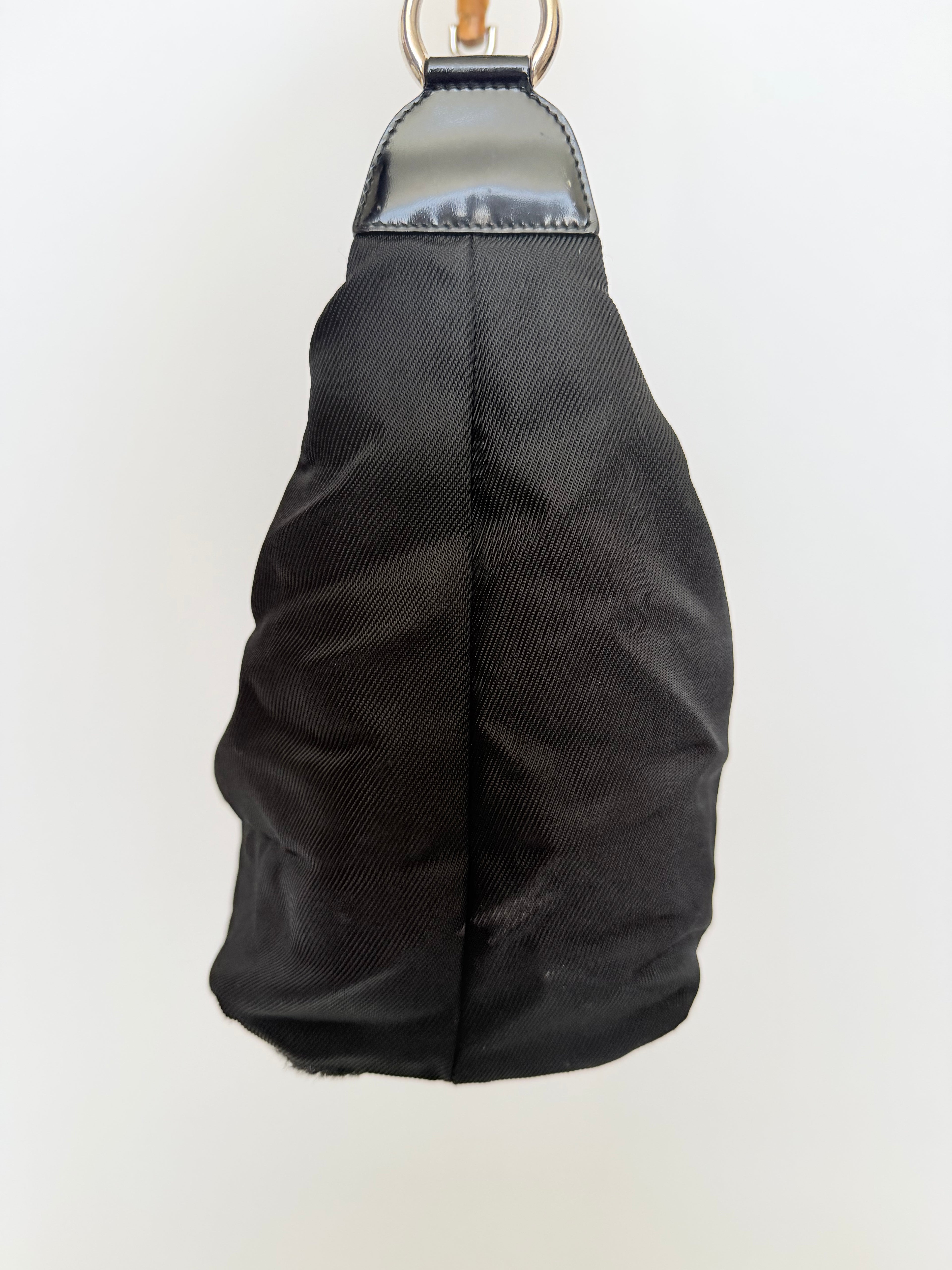 Gucci Bamboo Handle Hobo Bag