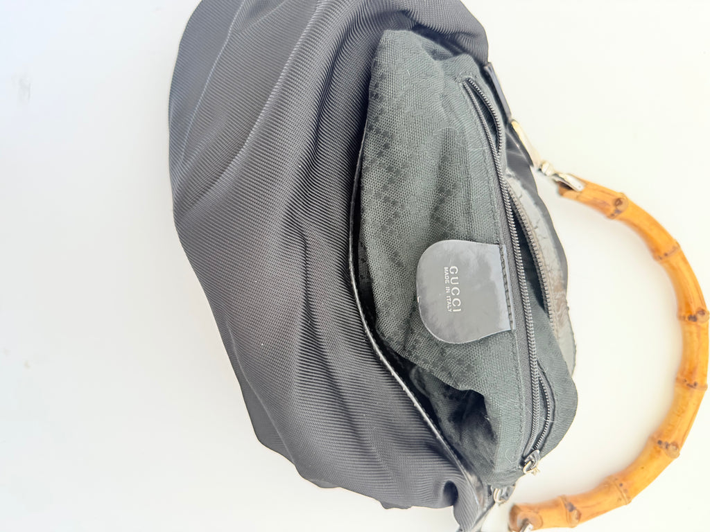 Gucci Bamboo Handle Hobo Bag