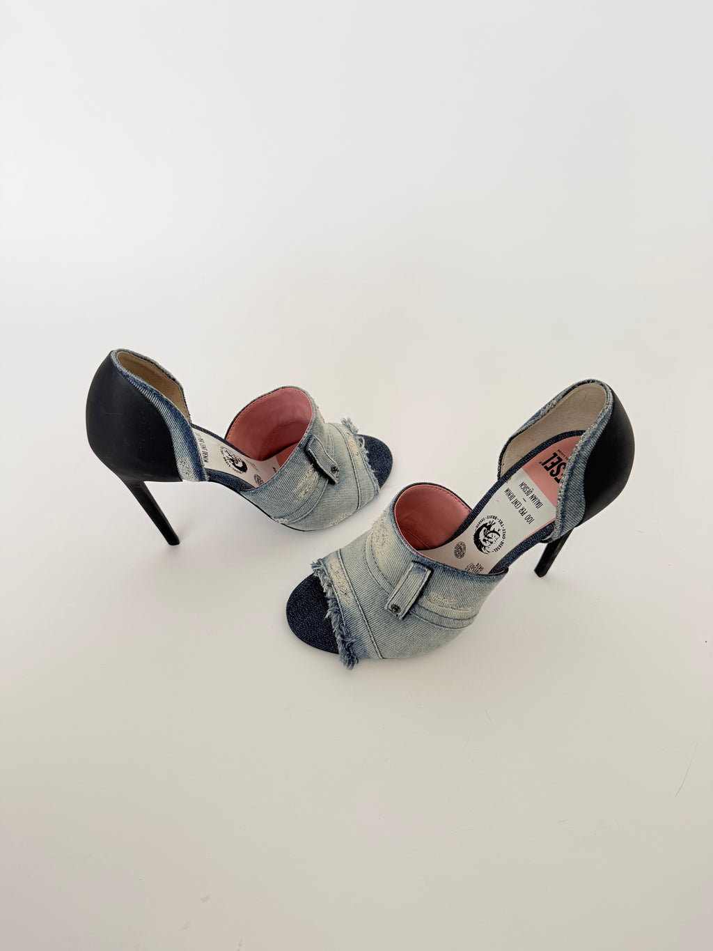 Diesel Denim Stilletoes in size 37