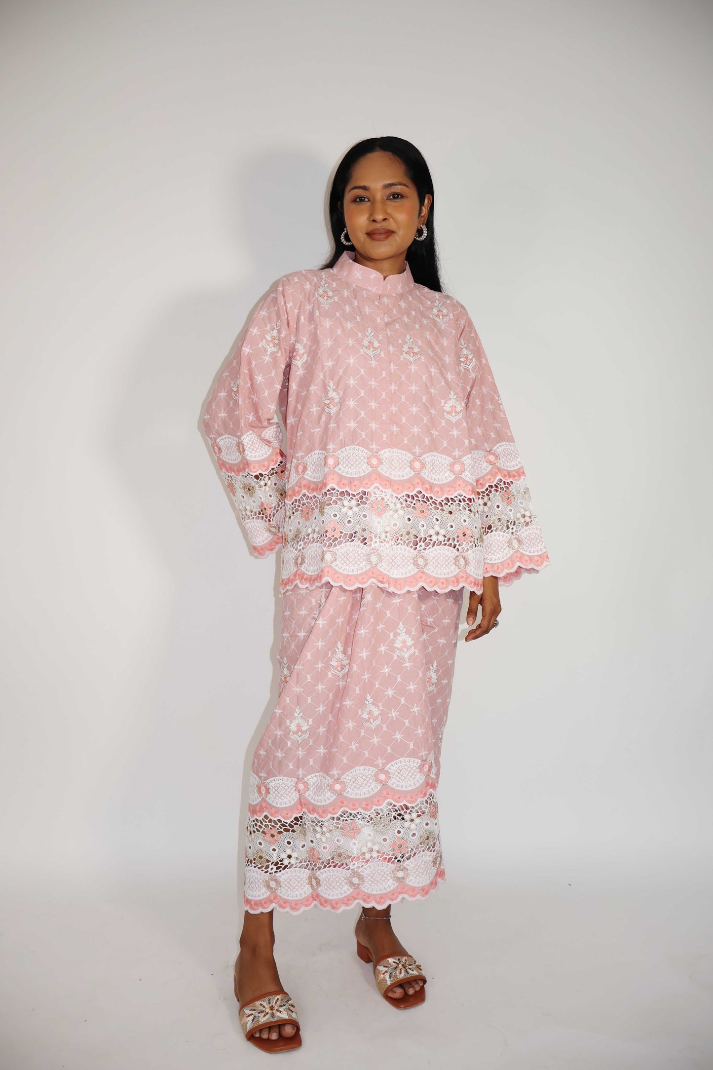 Jelita Pink Kurung Kedah