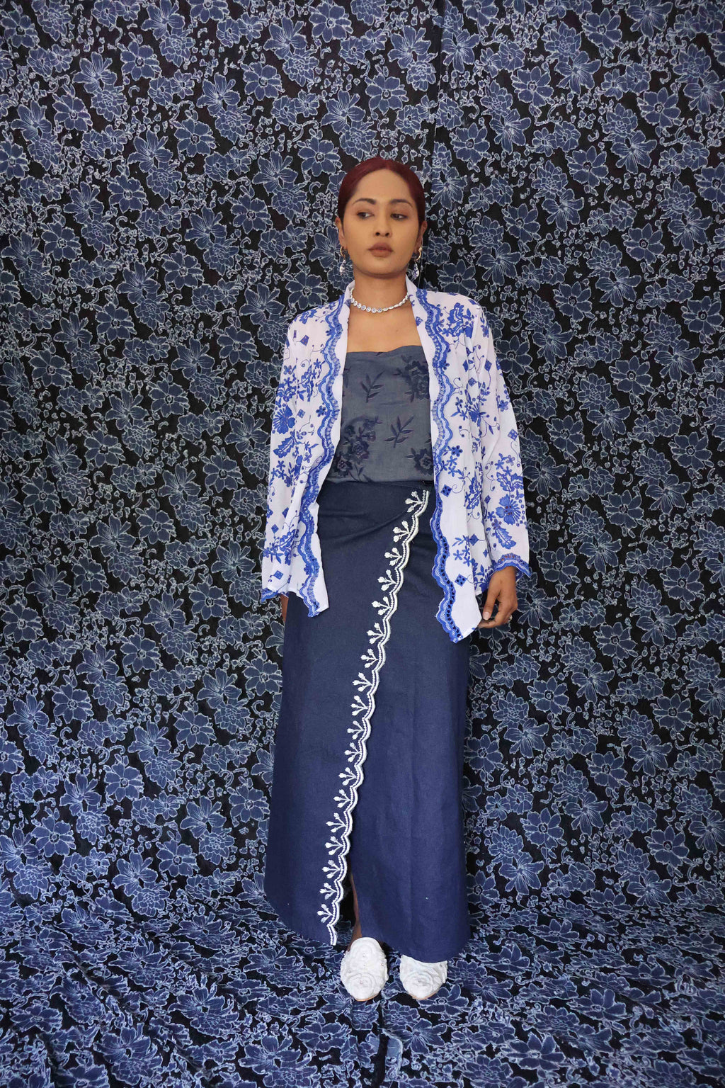 Hydef the Label Andina Kebaya Style Overcoat