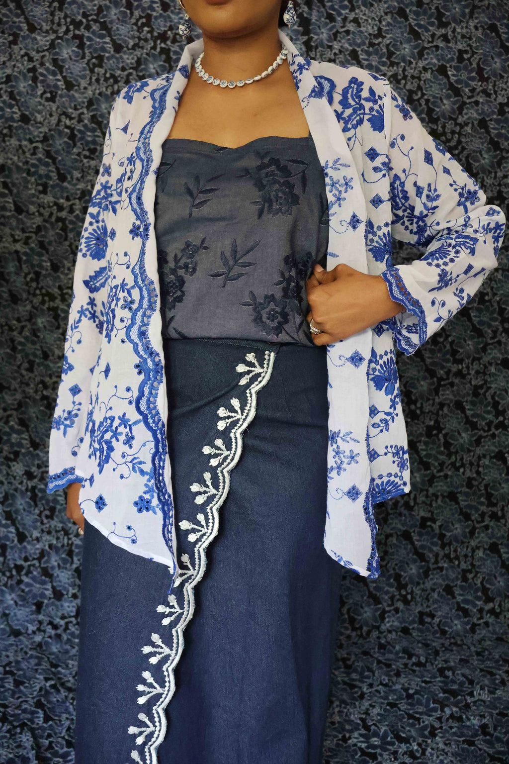 Hydef the Label Andina Kebaya Style Overcoat