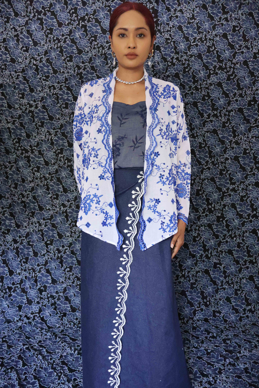 Hydef the Label Andina Kebaya Style Overcoat