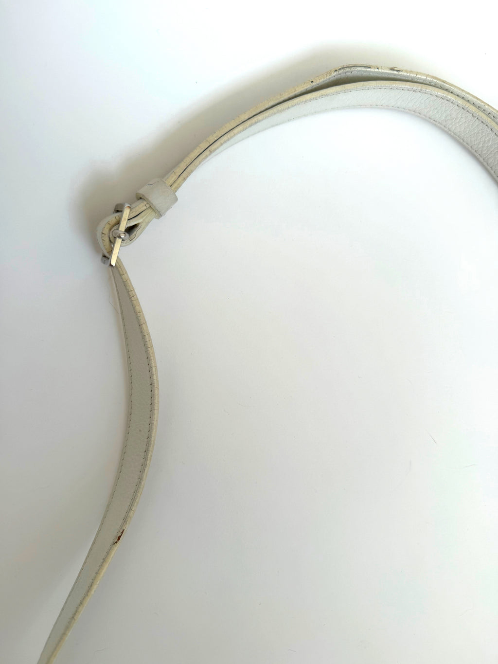 Christian Dior CD Messenger Bag in White