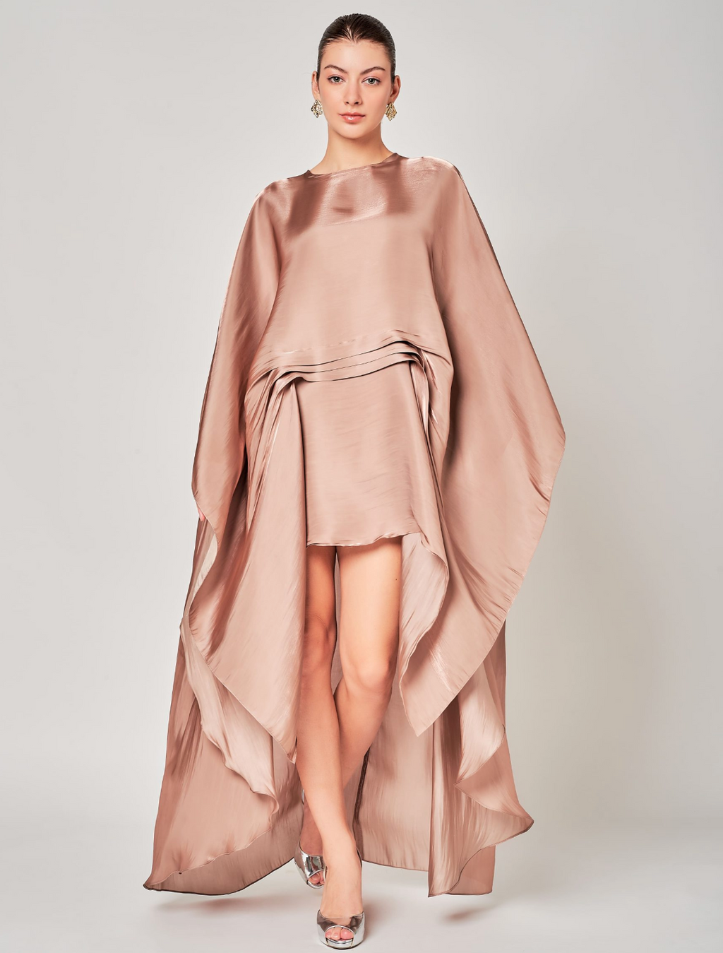 ALIA BASTAMAM Hestia Tail Caftan