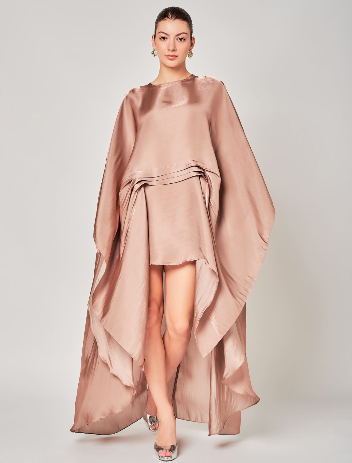 ALIA BASTAMAM Hestia Tail Caftan