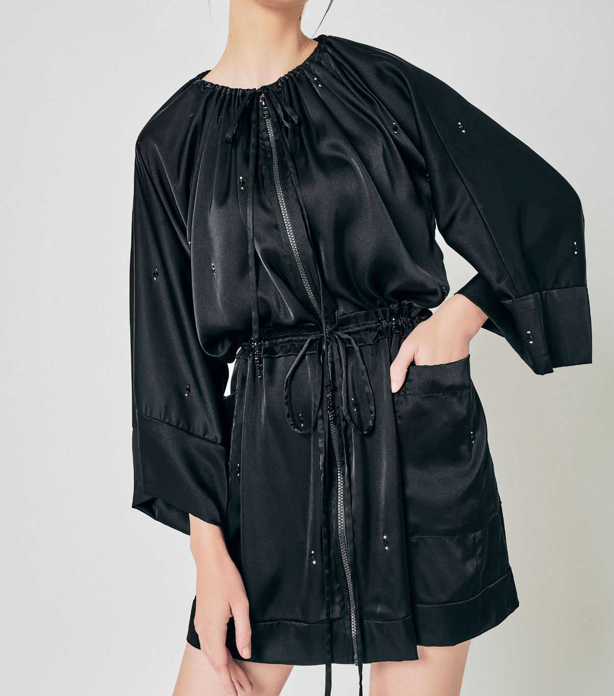 ALIA BASTAMAM ECHO PARKA DRESS