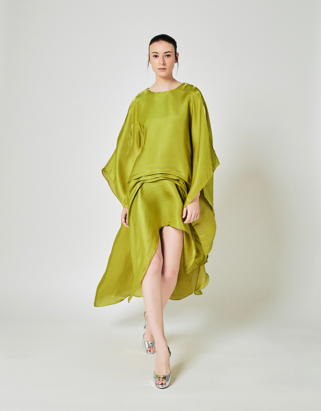 ALIA BASTAMAM Hestia Tail Caftan